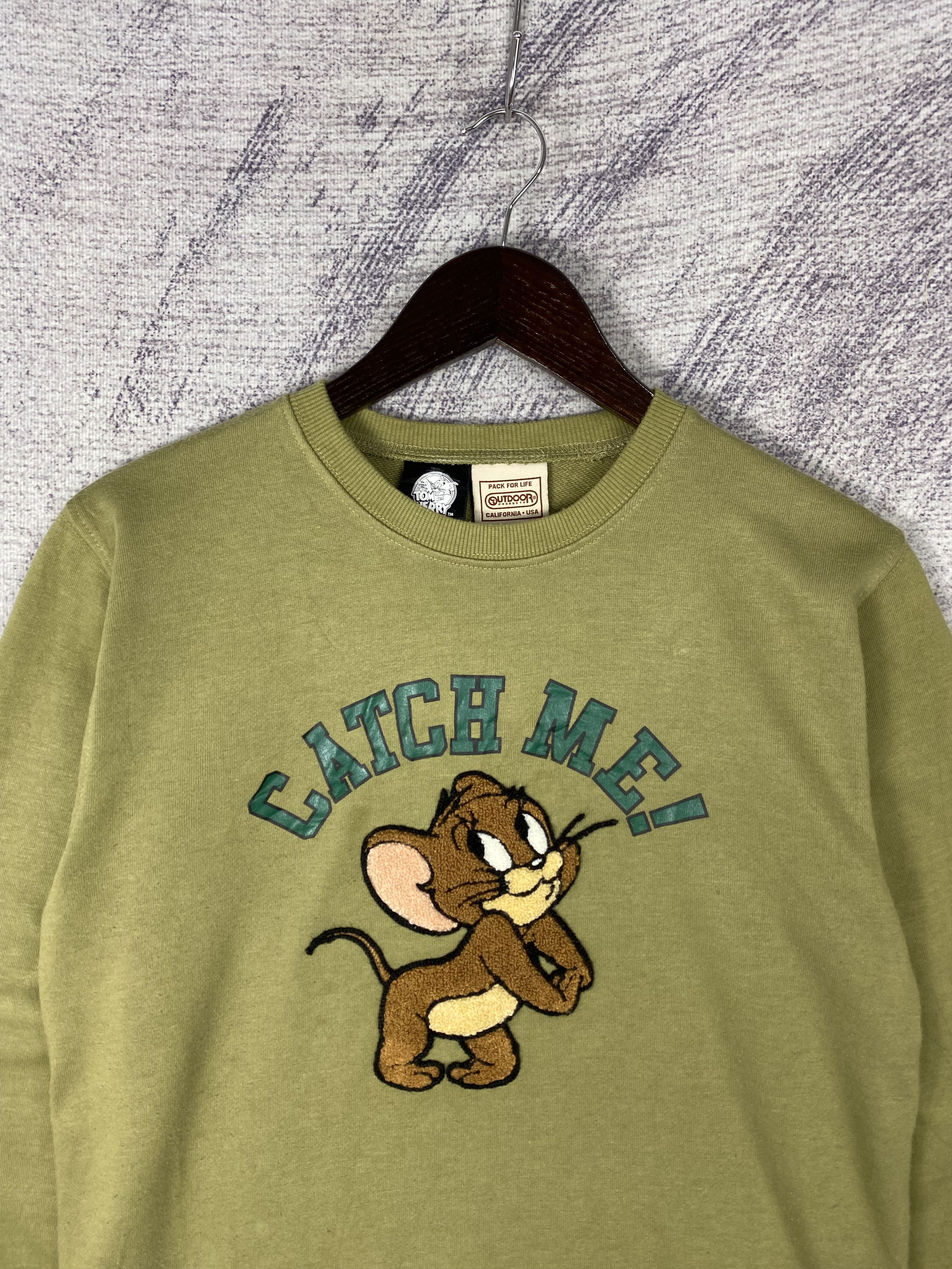 Designer Vintage Outdoor x Disney Tom & Jerry Crewneck Sweatshirts Size US M / EU 48-50 / 2 - 2 Thumbnail