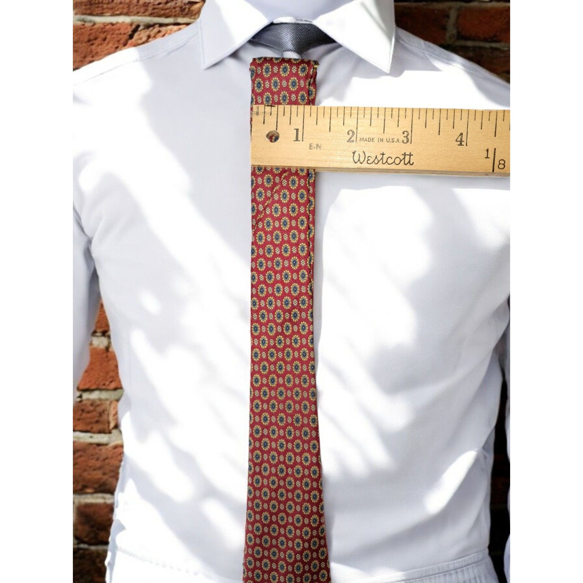 Other La Cravallissima di Raffaello e Allessio 100% Silk Tie Red Size ONE SIZE - 6 Thumbnail