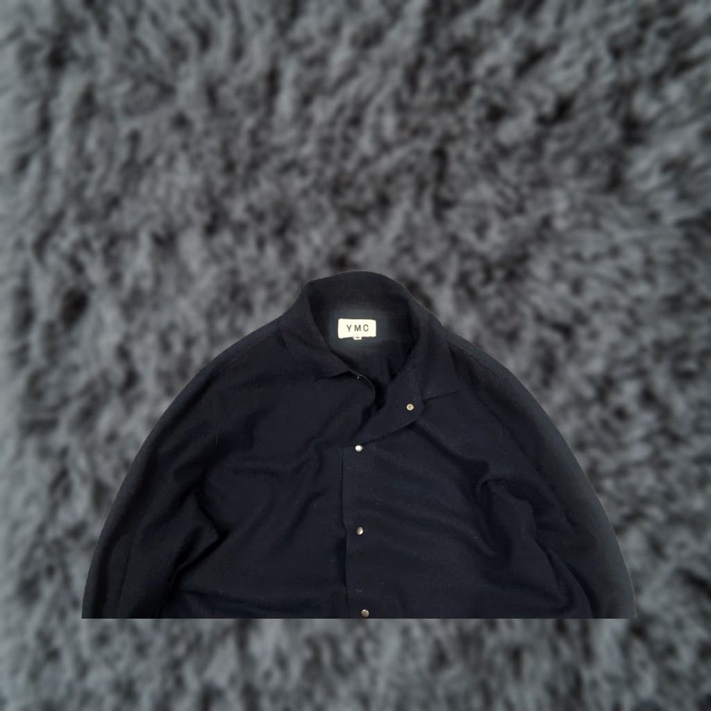 YMC YMC You Must Create Design Jacket Women XL Navy Blue Wool Overshot Overiszed All Seasons Fall Spring Summer Size XL / US 12-14 / IT 48-50 - 1 Thumbnail