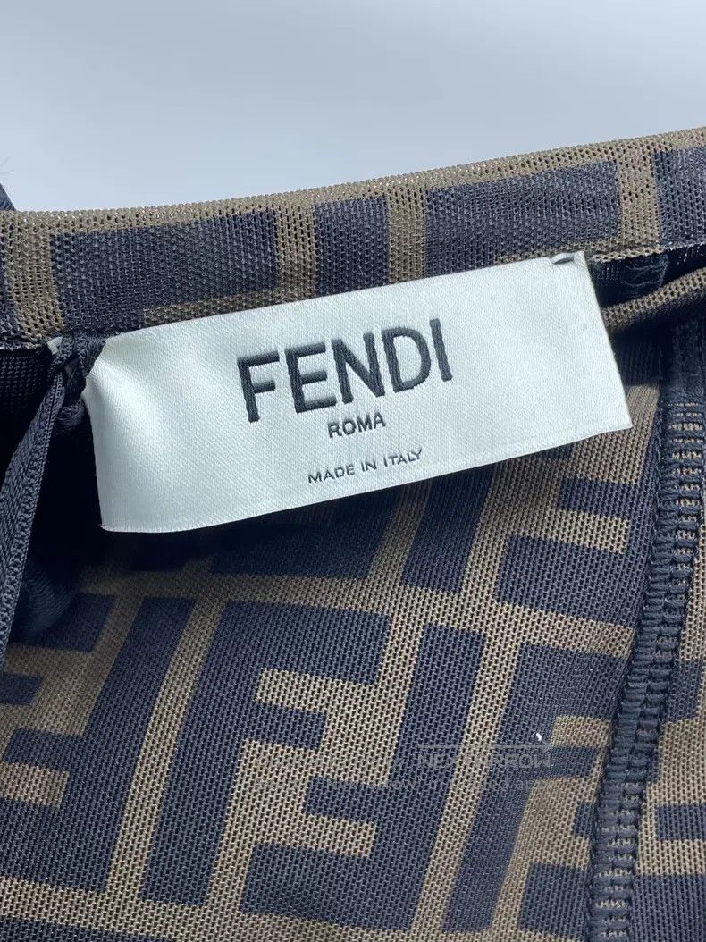 Fendi Fendi Full Logo Skirt Size 25" / US 0 / IT 36 - 6 Thumbnail