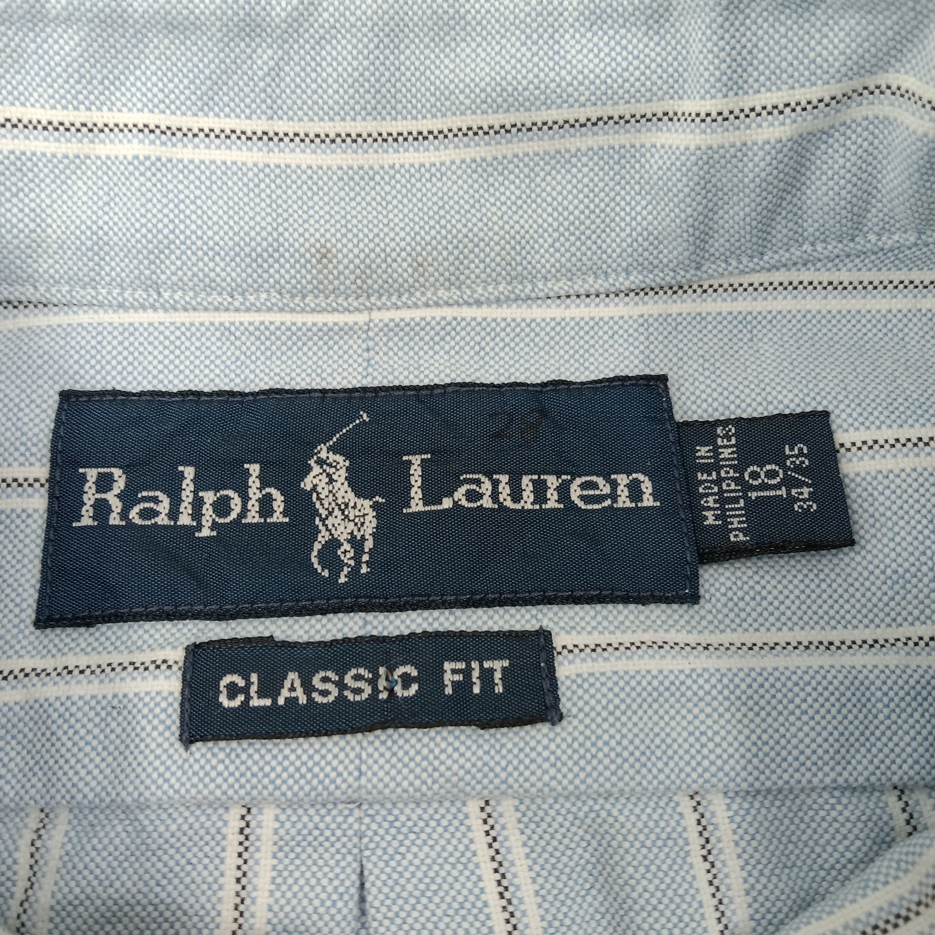 Ralph Lauren Ralph Lauren Classic Fit Striped Button Up Shirt C259N75 Size US XXL / EU 58 / 5 - 3 Thumbnail