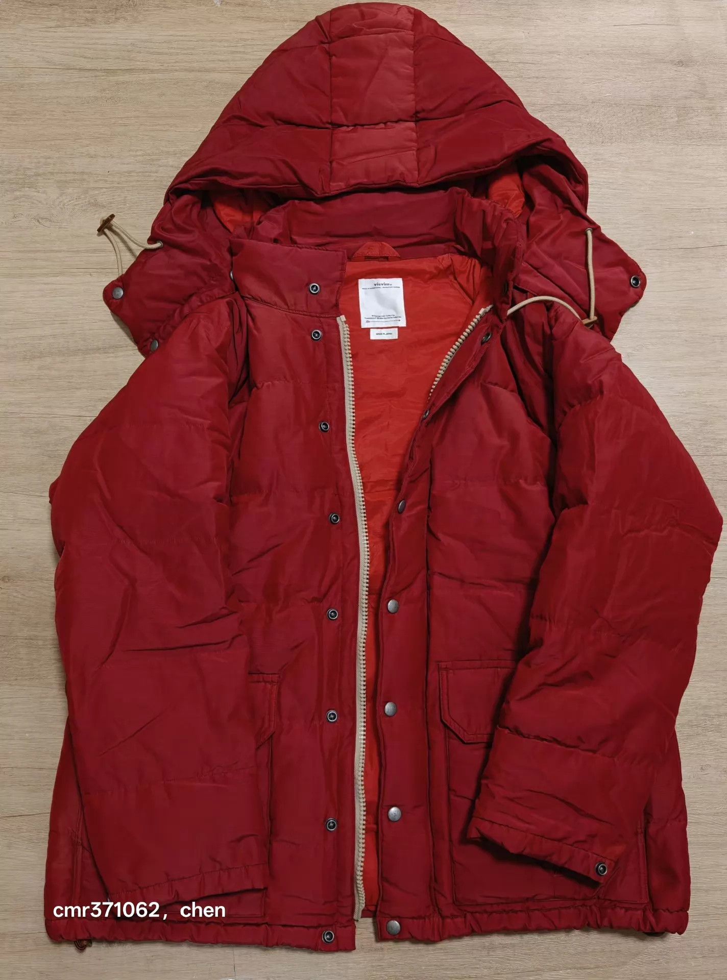 Visvim visvim 19aw kenai down jkt overdye red1 size 1 Size US S / EU 44-46 / 1 - 6 Thumbnail