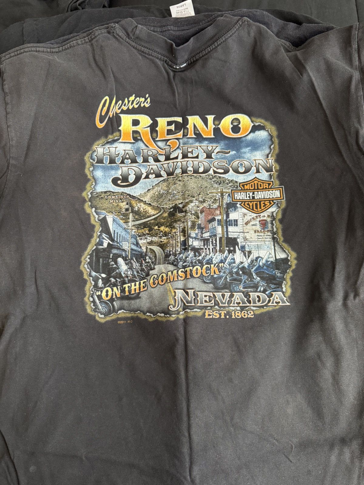 Harley Davidson × Vintage harley Size US L / EU 52-54 / 3 - 2 Thumbnail