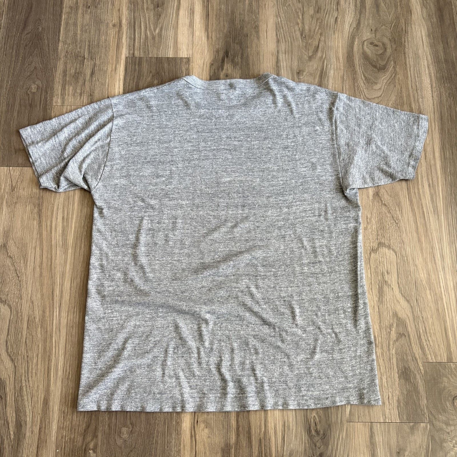 Russell Athletic × Vintage Vintage Paper Thin Burnout T-Shirt Men's Size L Gray THIN Size US L / EU 52-54 / 3 - 12 Thumbnail