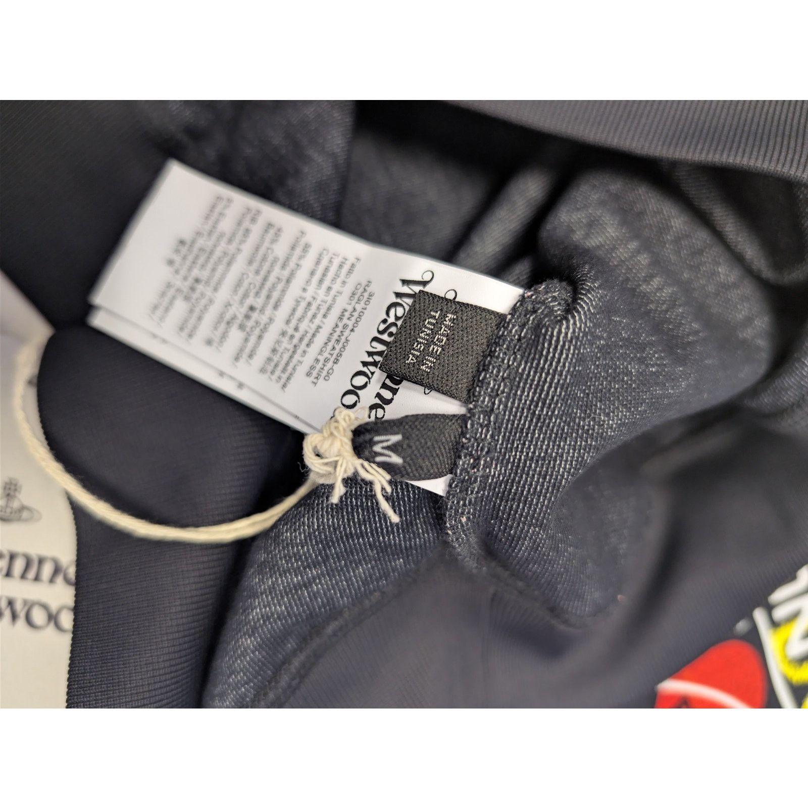 Vivienne Westwood o1rshd1 Organic Cotton Crewneck Graffiti Print Sweater Size US M / EU 48-50 / 2 - 17 Thumbnail