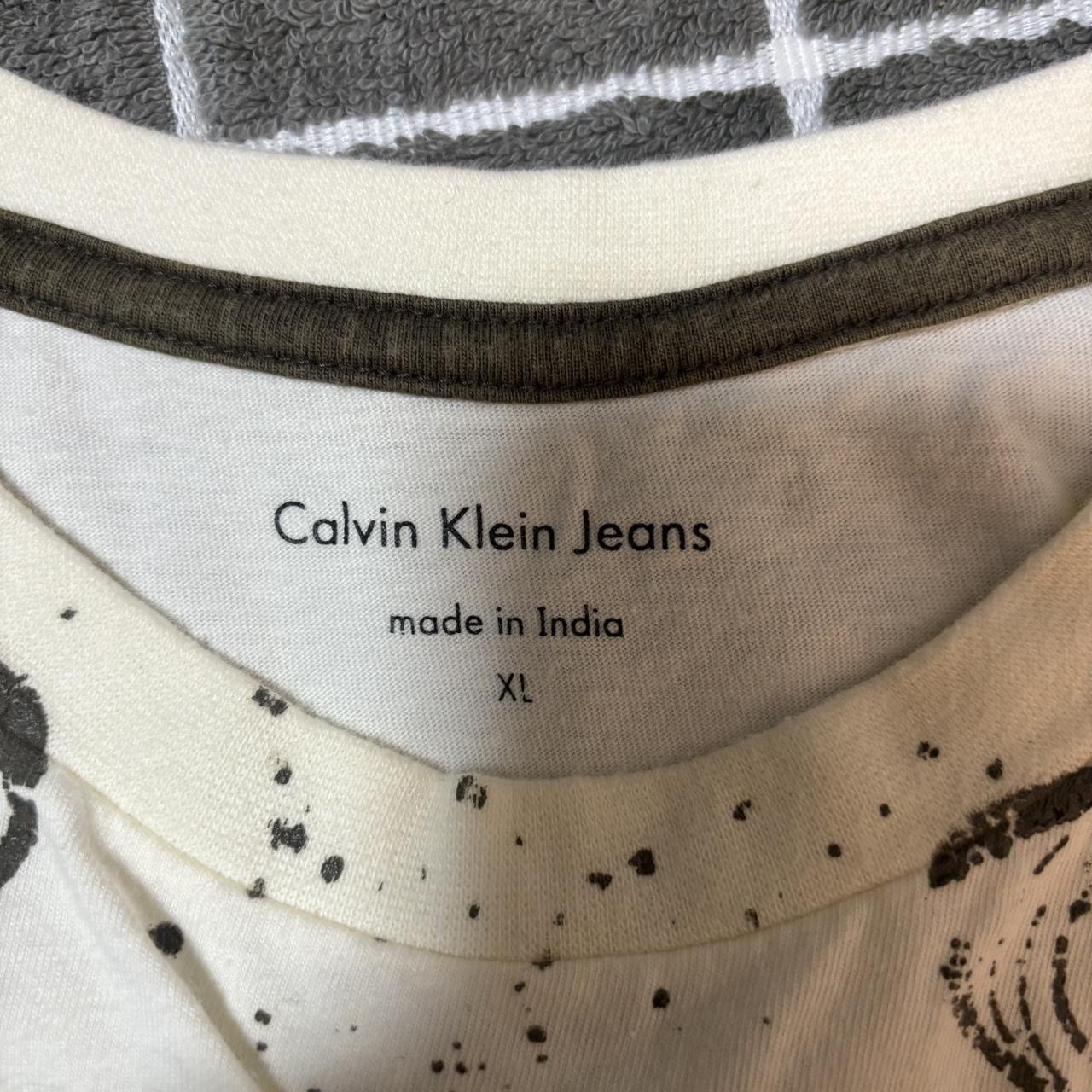 Calvin Klein Early 2000s Calvin Klein Jeans Double Sided T-Shirt Size US XL / EU 56 / 4 - 4 Thumbnail