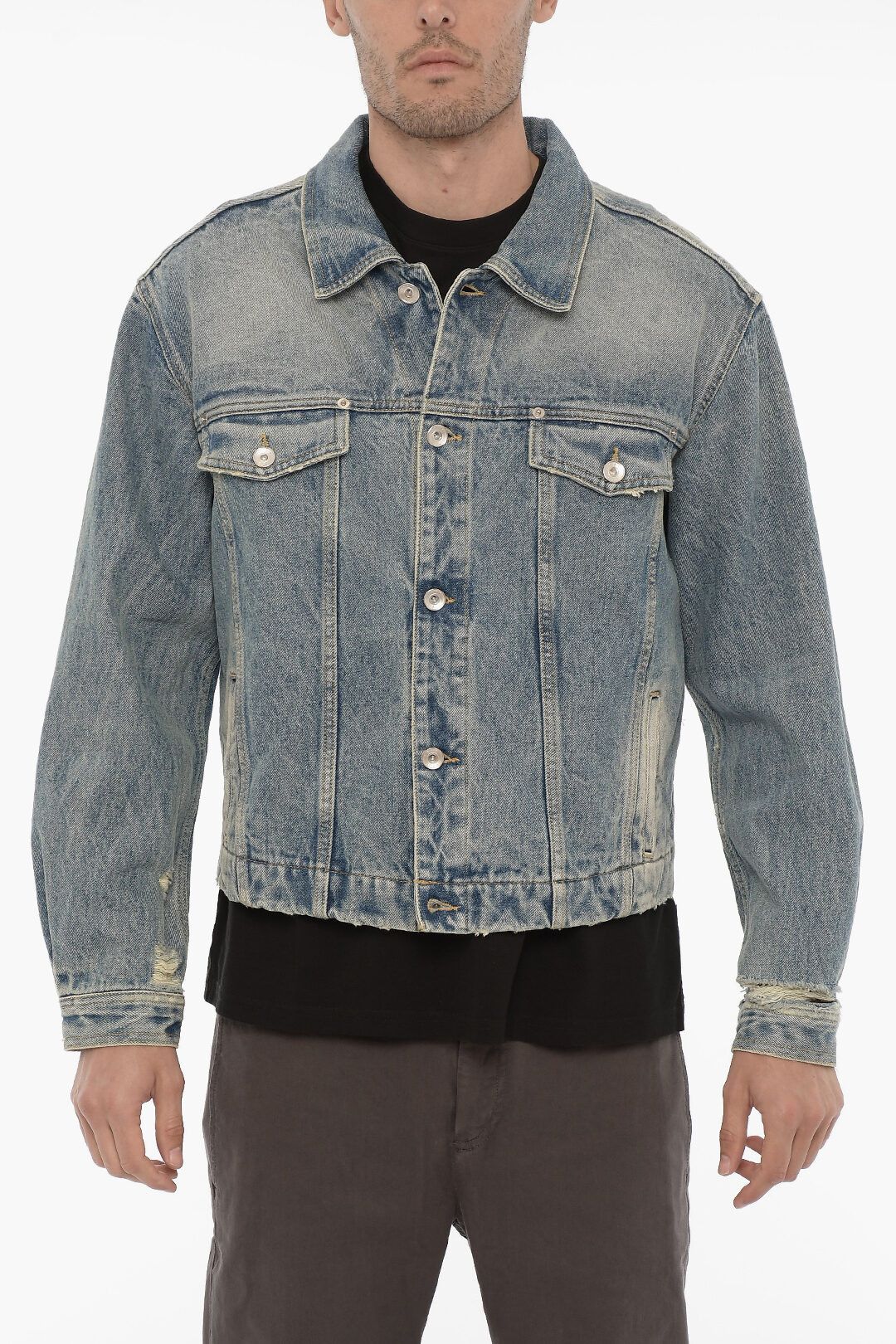 1989 STUDIO og1mm1024 Denim Jacket in Blue Size US M / EU 48-50 / 2 - 1 Thumbnail