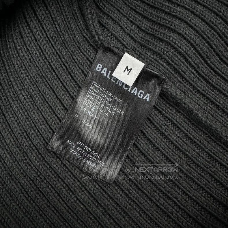 Balenciaga Balenciaga Eco Coke Sweatshirt M. Size US M / EU 48-50 / 2 - 2 Thumbnail