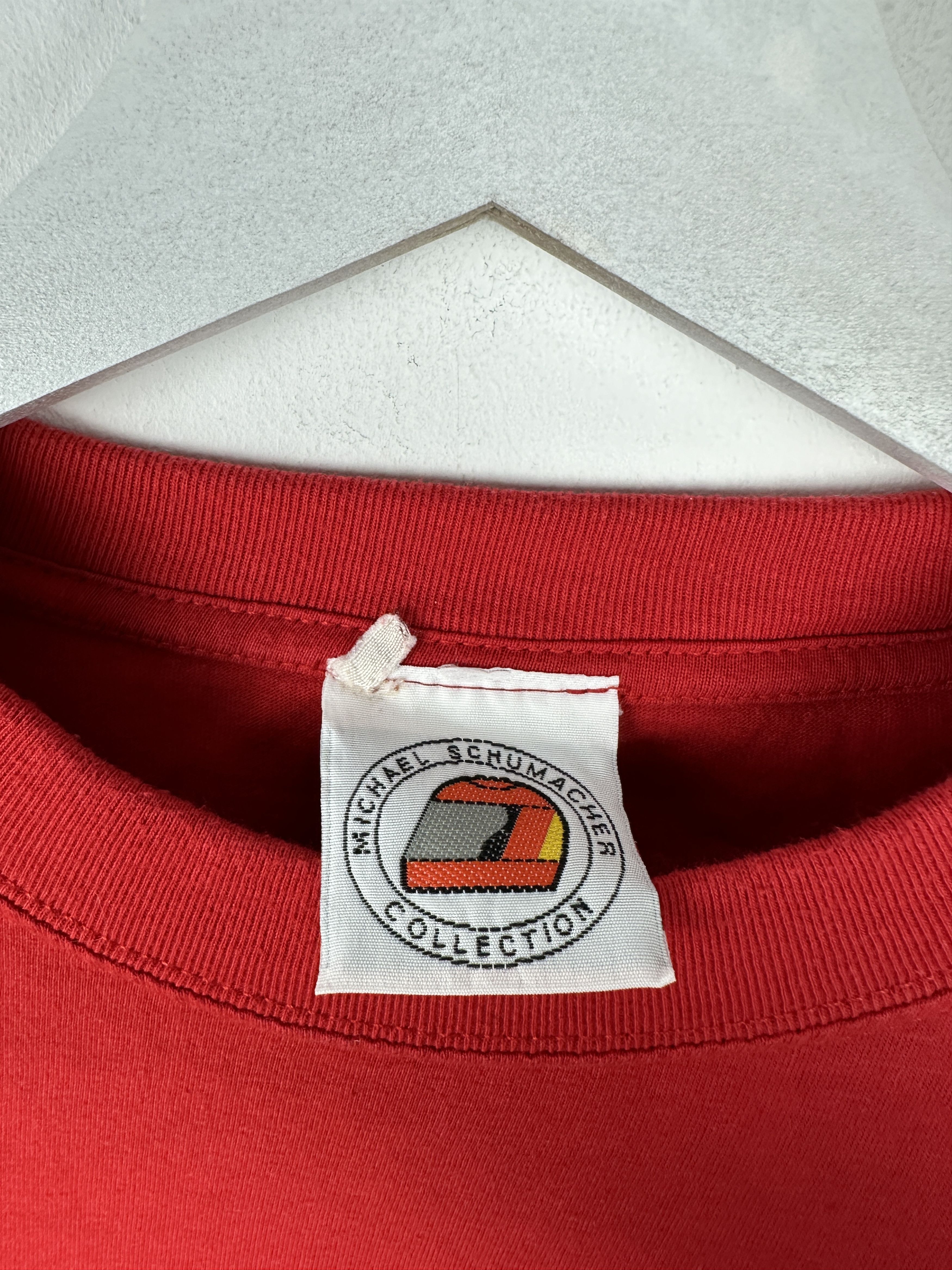 Formula 1 Vintage Michael Schumacher World Champion Graphic T Shirt Size US L / EU 52-54 / 3 - 7 Thumbnail