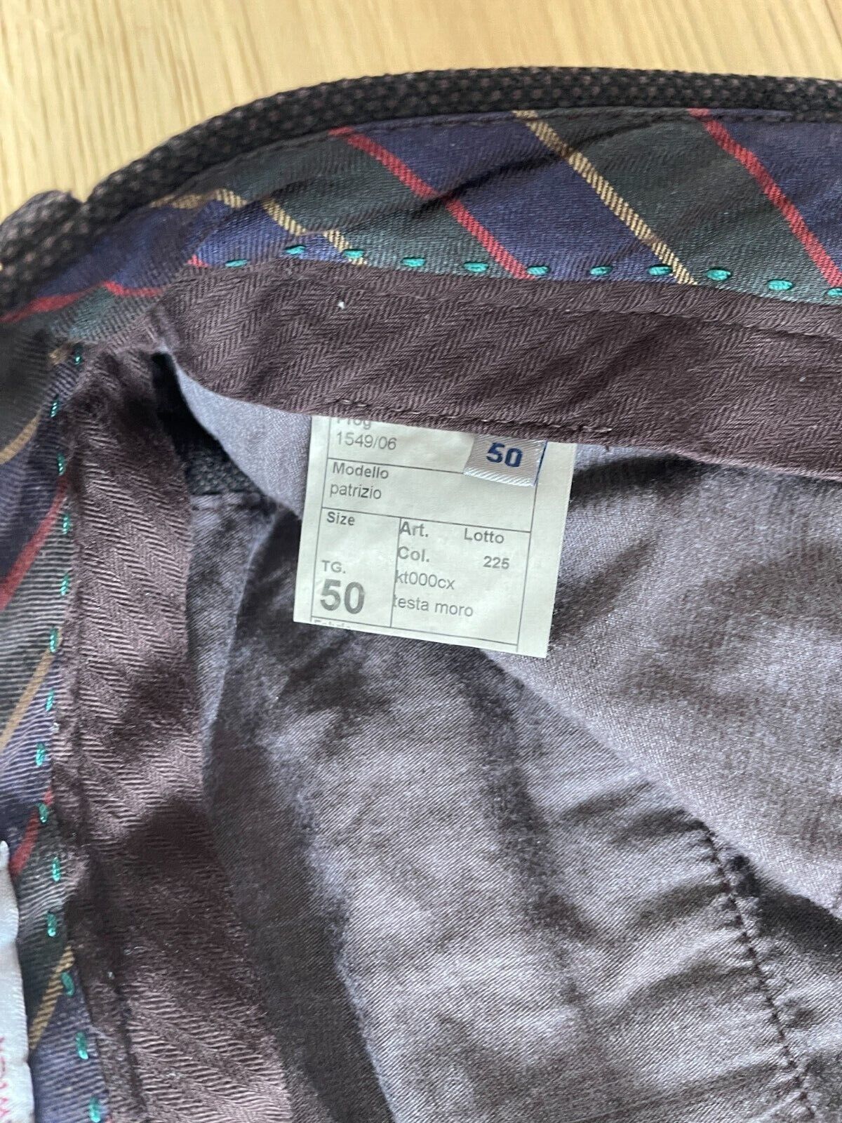 Berwick 1707 Cotton Blend Trouser Size 38R - 5 Thumbnail