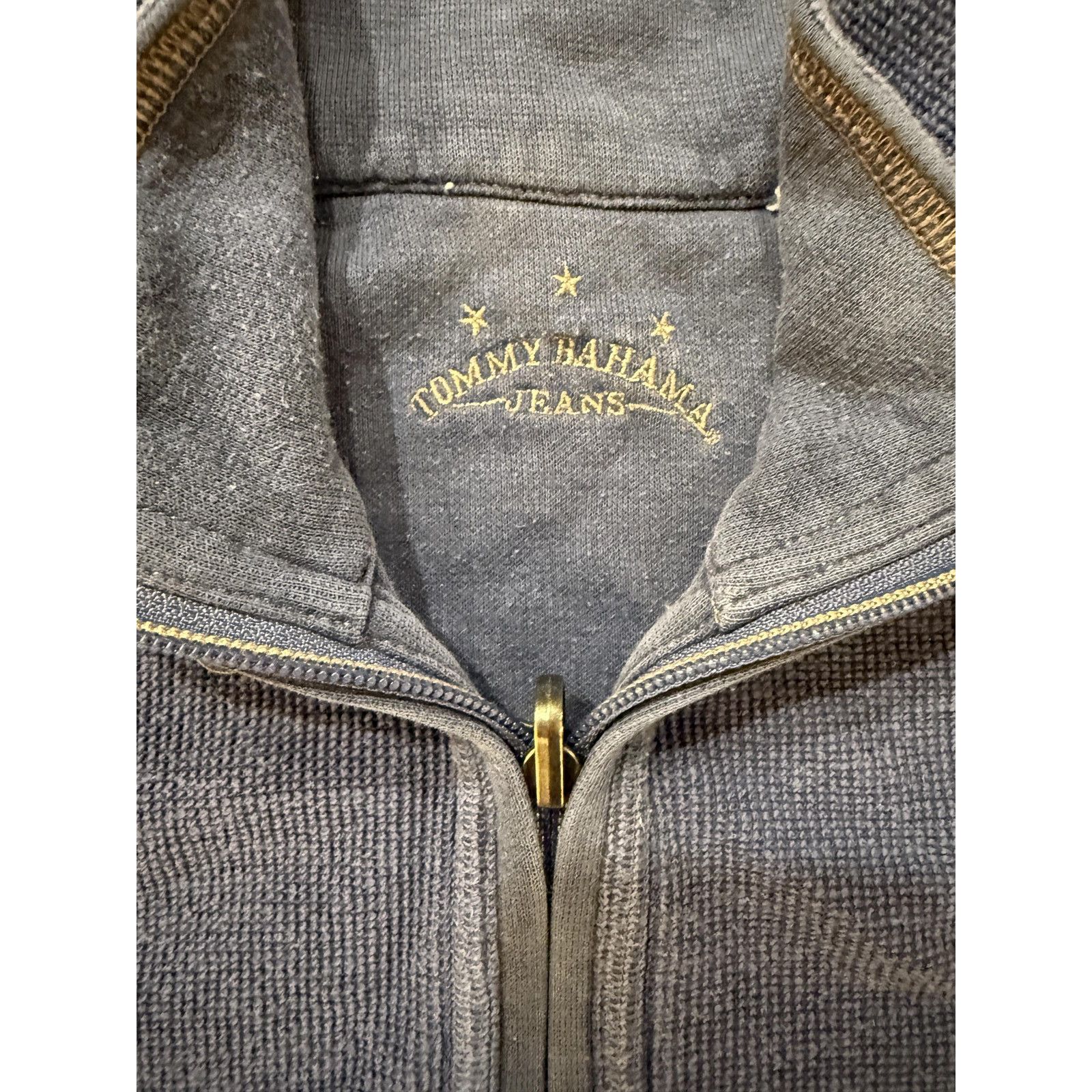 Tommy Bahama Tommy Bahama Jeans Sweater Mens LG Blue Pullover Y2K Vintage Size US L / EU 52-54 / 3 - 2 Thumbnail