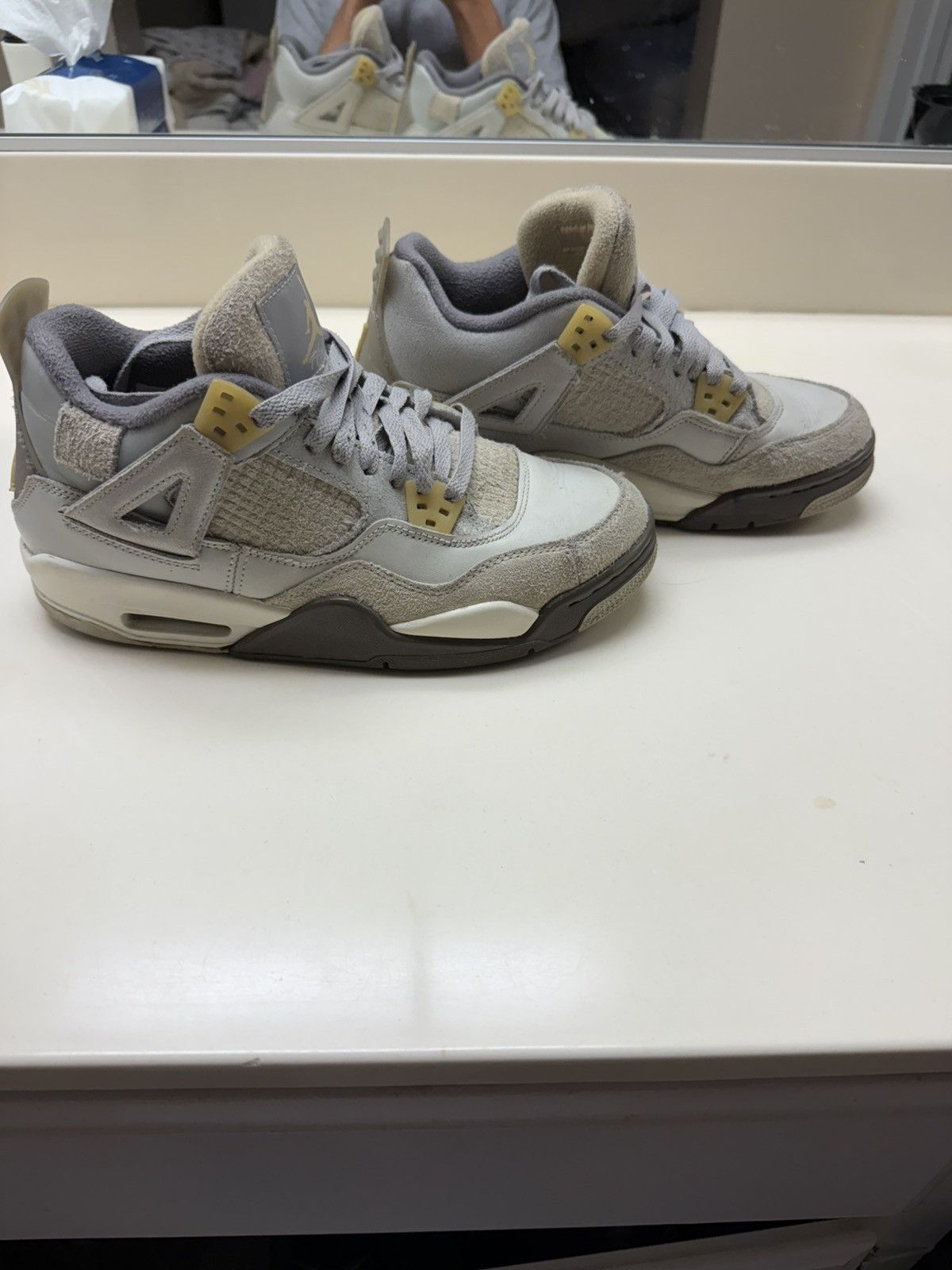 Nike Air Jordan 4 Retro SE“Craft”Grey Size US 7 / EU 40 - 2 Thumbnail