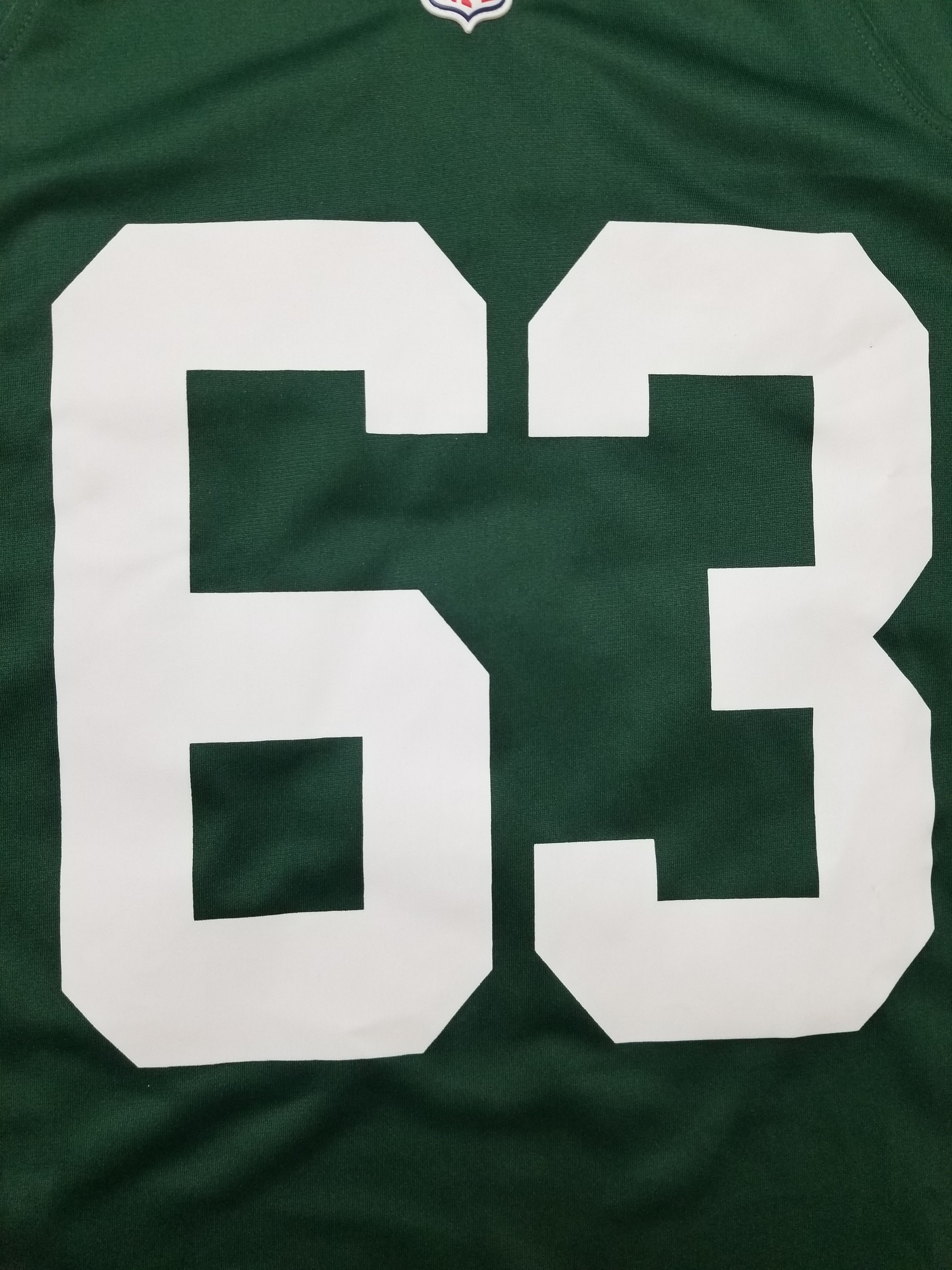 Nike Green Bay Packers #63 Linsley NFL Jersey Men's Size 4XL Size US XXL / EU 58 / 5 - 21 Thumbnail