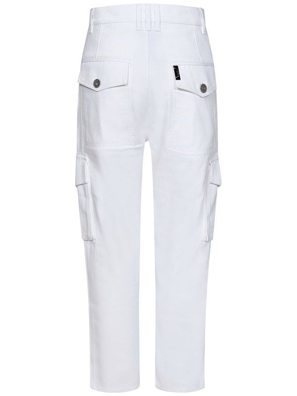 Balmain o1y0426 Cargo Pant in White Size US 30 / EU 46 - 2 Thumbnail