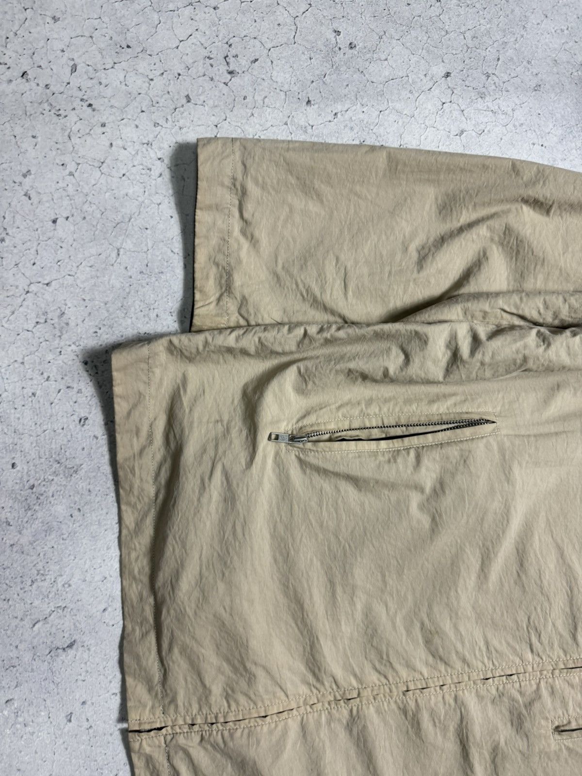 Lacoste Lacoste Vintage Overshot Reversible Jacket Beige Size US XL / EU 56 / 4 - 4 Thumbnail