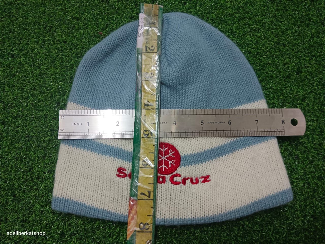 Santa Cruz Skateboards Vintage 90s Santa Cruz Made In USA Beanie Size ONE SIZE - 4 Thumbnail