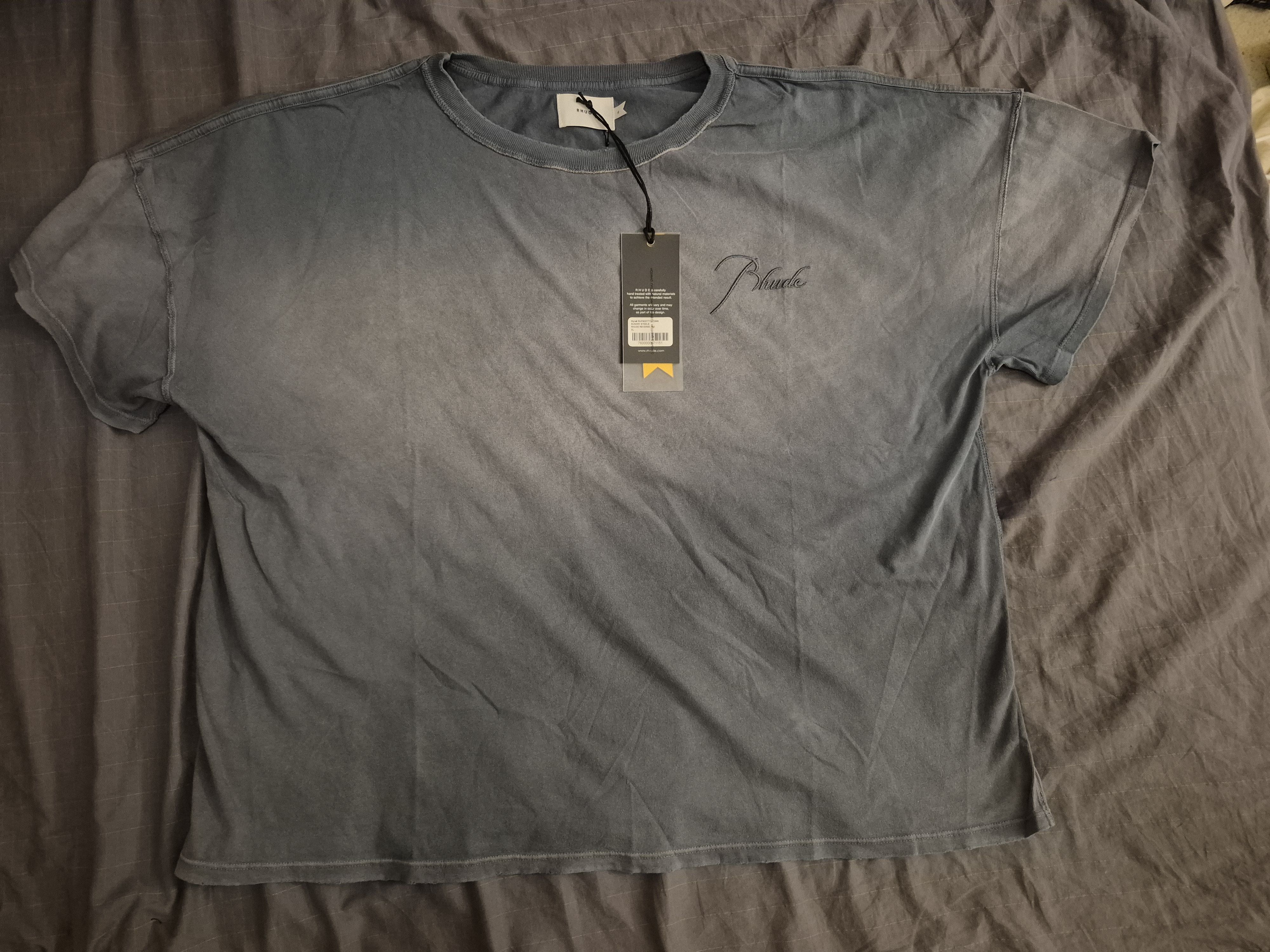 Rhude Rhude Sundry Steele Reverse Tee Size XL Size US XL / EU 56 / 4 - 1 Thumbnail