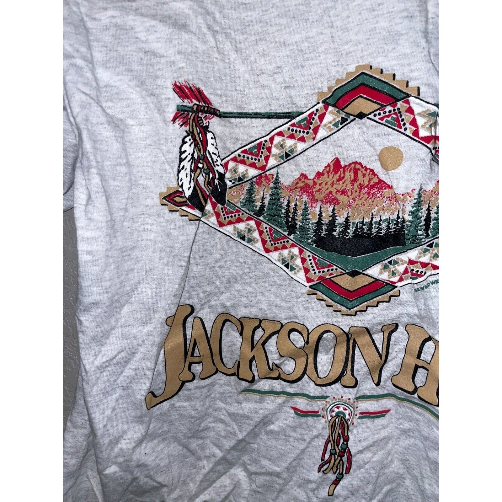 Signal Sport VintageLas Vegas Shirt Test Print NV Jackson Hole Tee M Size US M / EU 48-50 / 2 - 12 Thumbnail