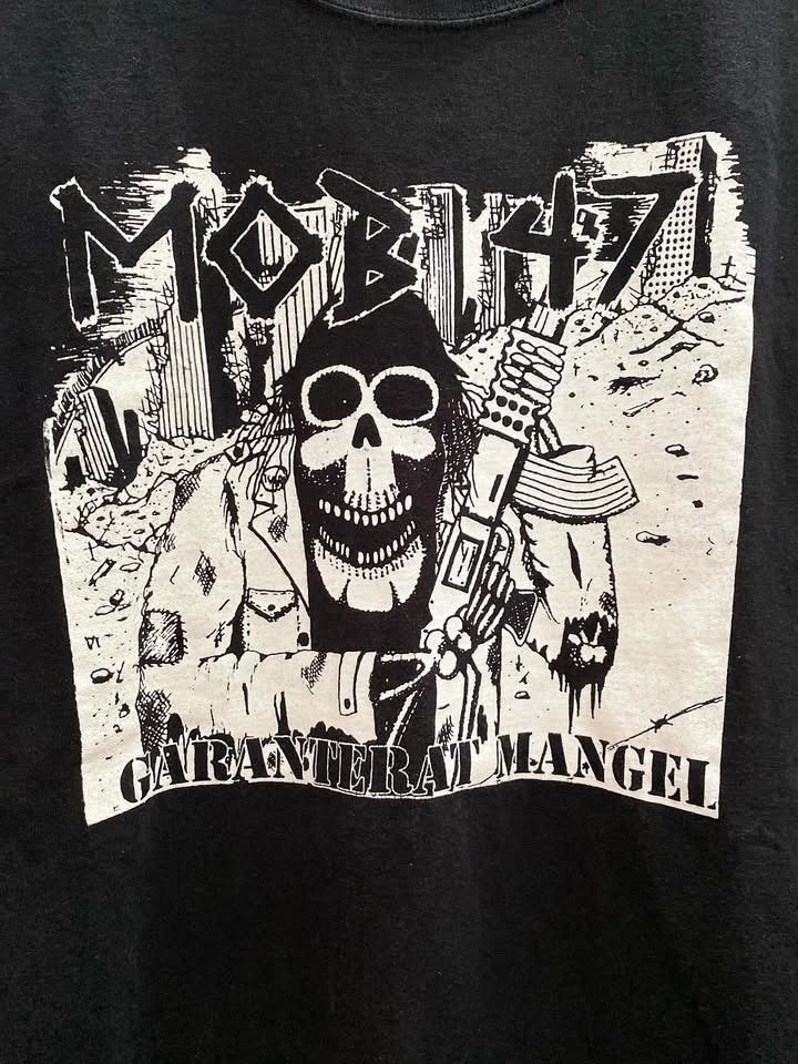 Band Tees × Vintage Vintage Rare Mob 47 Hardcore Punk Band Tee Size US L / EU 52-54 / 3 - 2 Thumbnail