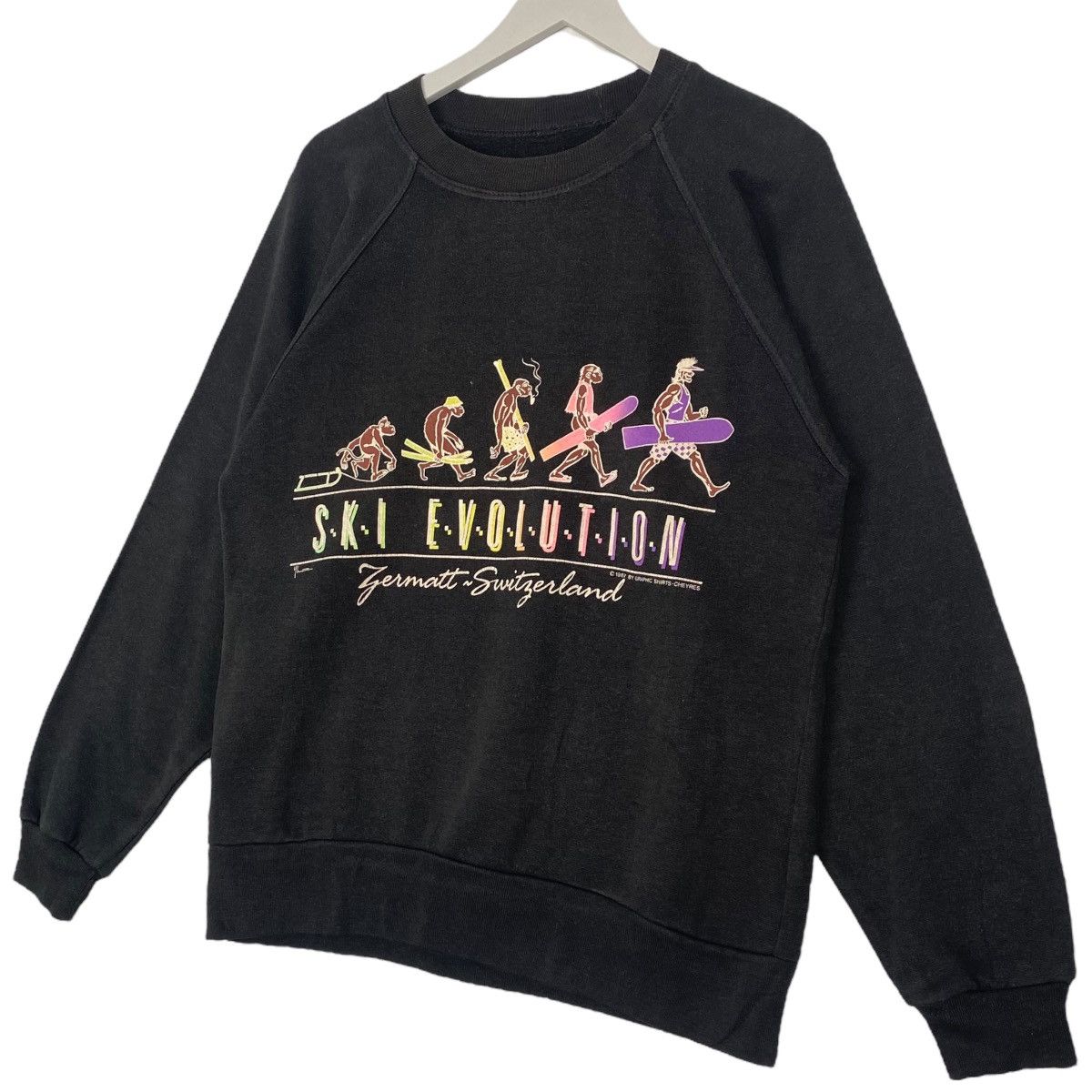 Other Vintage Switcher Crewneck Sweatshirt Black Big Logo Size S Size US S / EU 44-46 / 1 - 2 Thumbnail