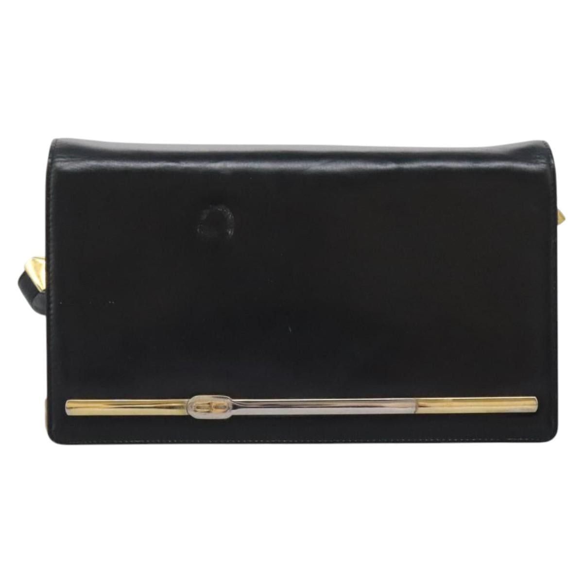Dior DIOR Shoulder Bag Calf Leather Black Size ONE SIZE - 3 Thumbnail