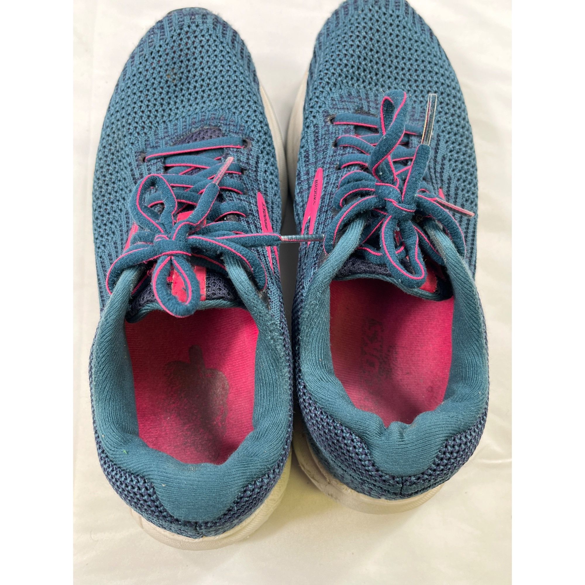 Brooks Brooks Womens Blue Pink Revel 3 Running Shoes Size 8 SKU 745 Size US 8 / IT 38 - 8 Thumbnail