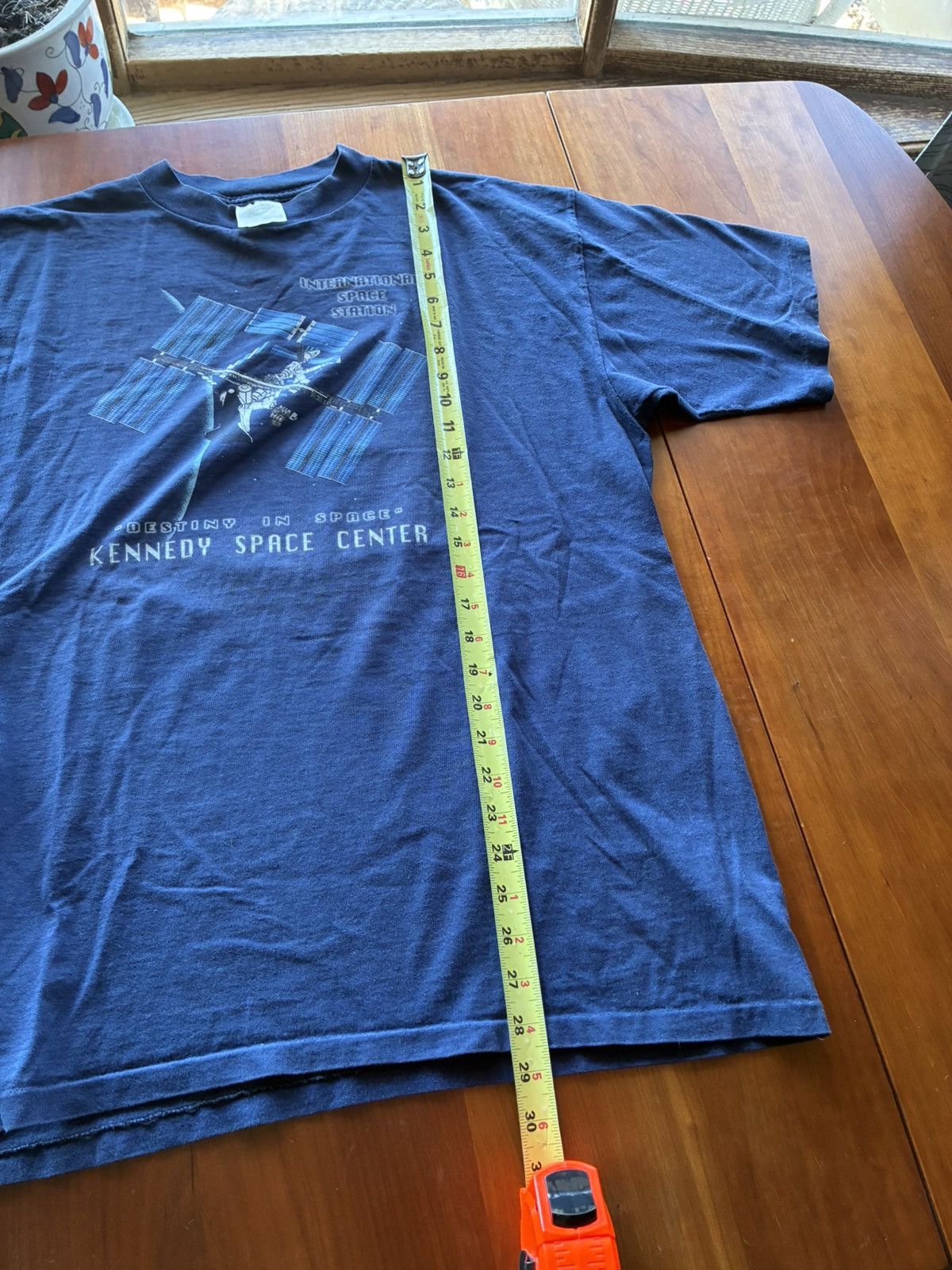 Vintage Vintage 90s Space Station tee shirt Size US XL / EU 56 / 4 - 5 Thumbnail