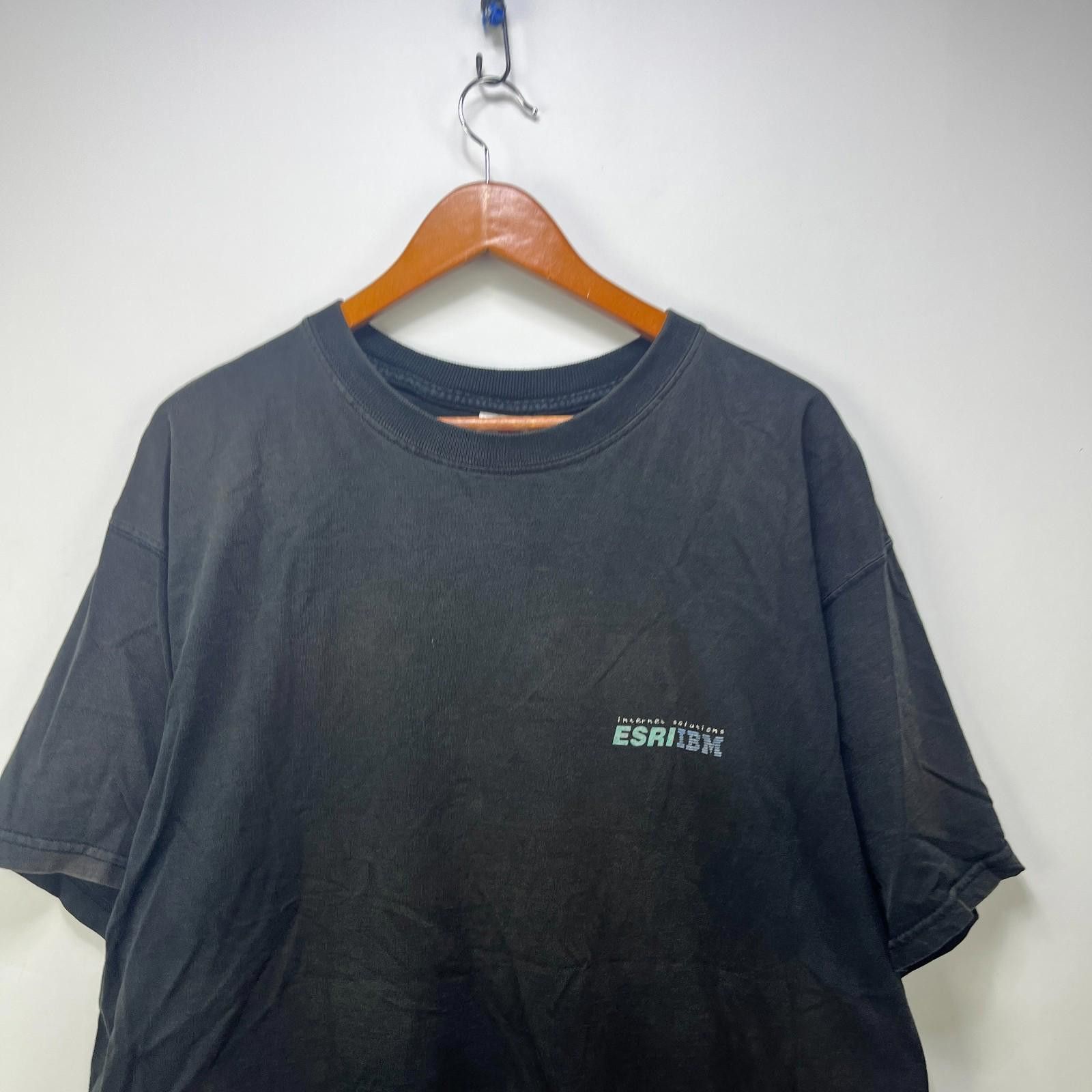 Fruit Of The Loom Vintage 90s IBM Computer Internet Solutions T Shirt XL Size US XXL / EU 58 / 5 - 5 Thumbnail