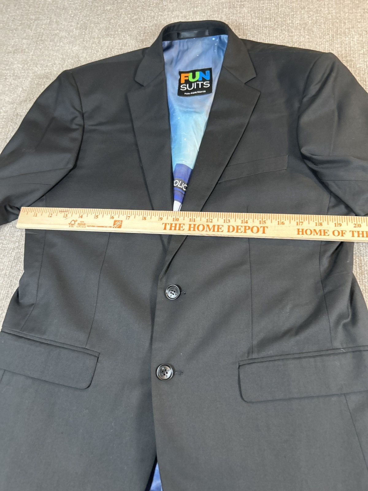 Other Doctor Who TARDIS Lined Blazer –FUN Suits 42 – BBC Official Size 42R - 8 Thumbnail