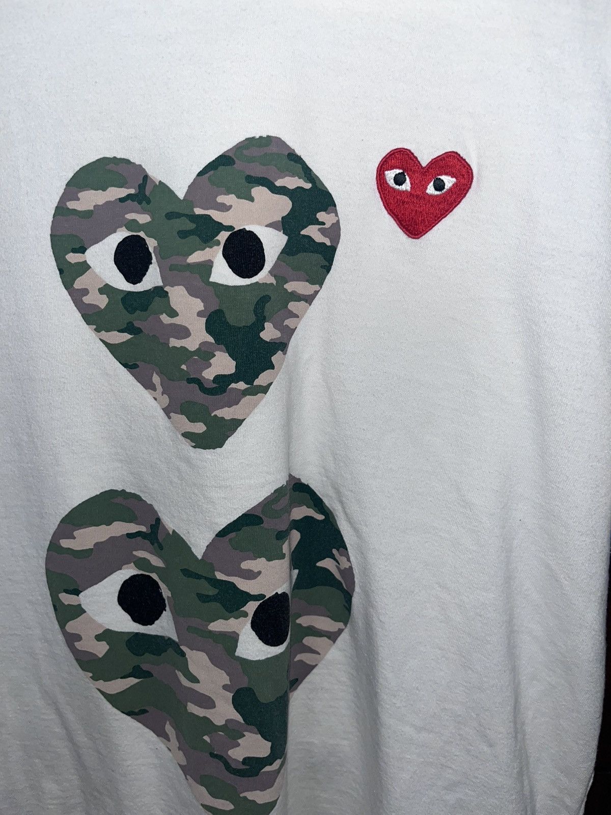 Comme des Garcons CDG White T-Shirt Size US M / EU 48-50 / 2 - 3 Thumbnail