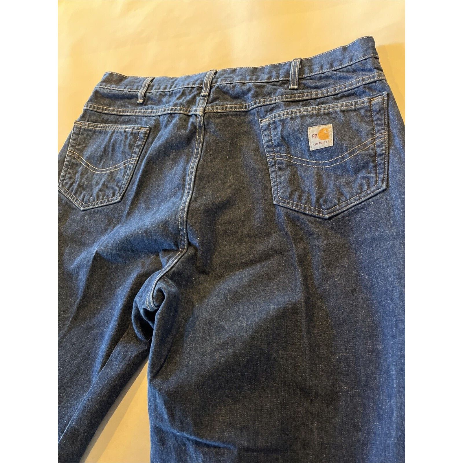 Carhartt Carhartt Flame Resistant Jeans Mens 40x34 Relaxed Denim Blue Size US 40 / EU 56 - 15 Thumbnail