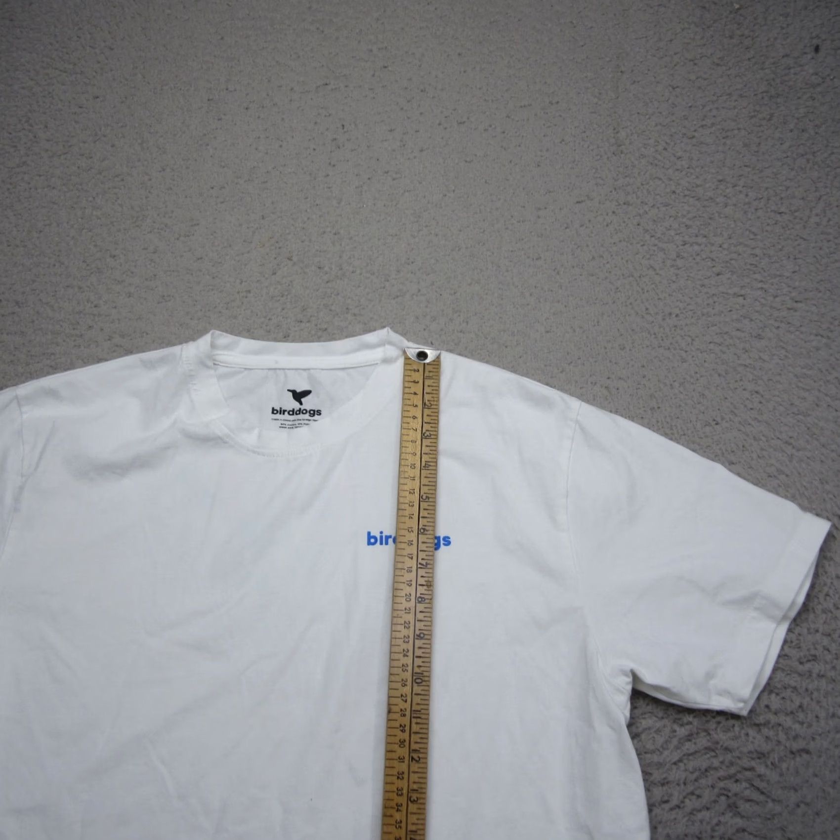 Vintage Birddogs Shirt Mens Large White Cotton Tee Casual Lightweight 90s Shirt Mens Regular Size US L / EU 52-54 / 3 - 7 Thumbnail