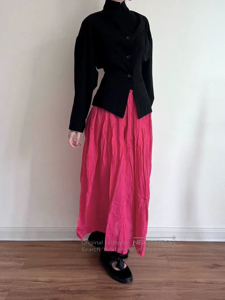 Comme des Garcons Comme Des Garcons size M Rose Pink Skirt Size 22" - 2 Thumbnail