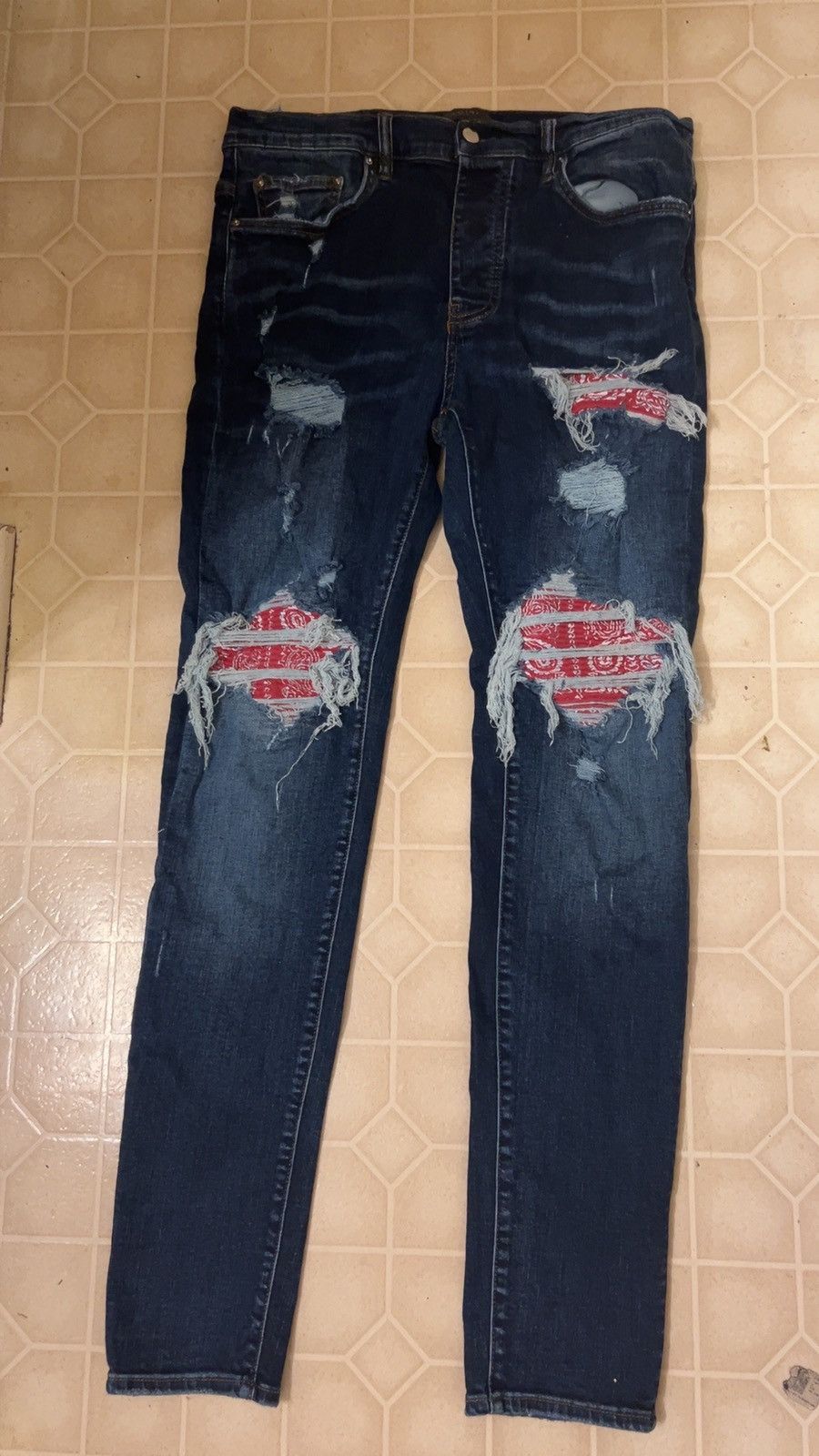 Amiri Mx1 Red Bandana