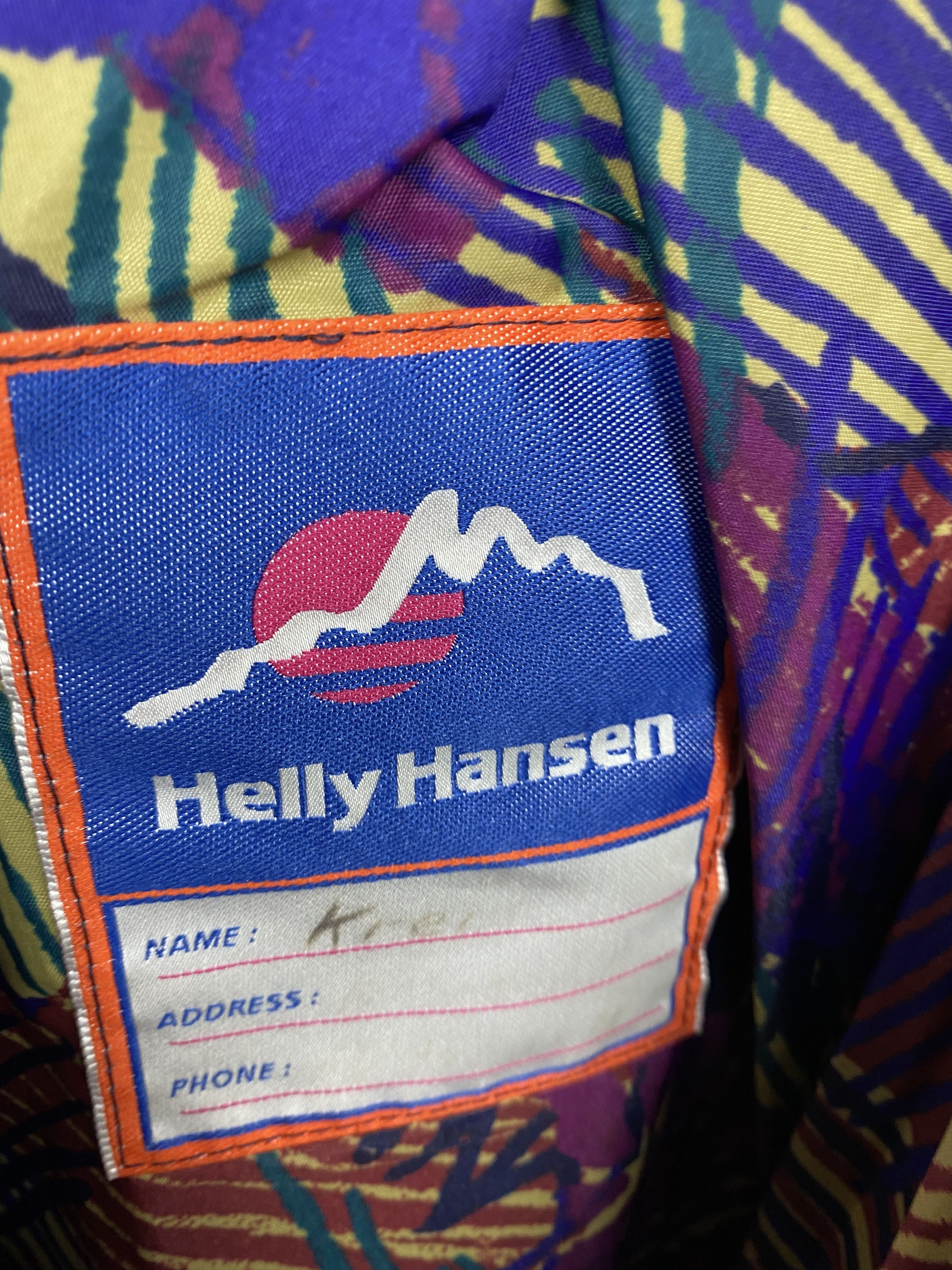 Helly Hansen × Vintage Helly Hansen 90s Vintage Mens Waterproof Jacket Size US L / EU 52-54 / 3 - 6 Thumbnail