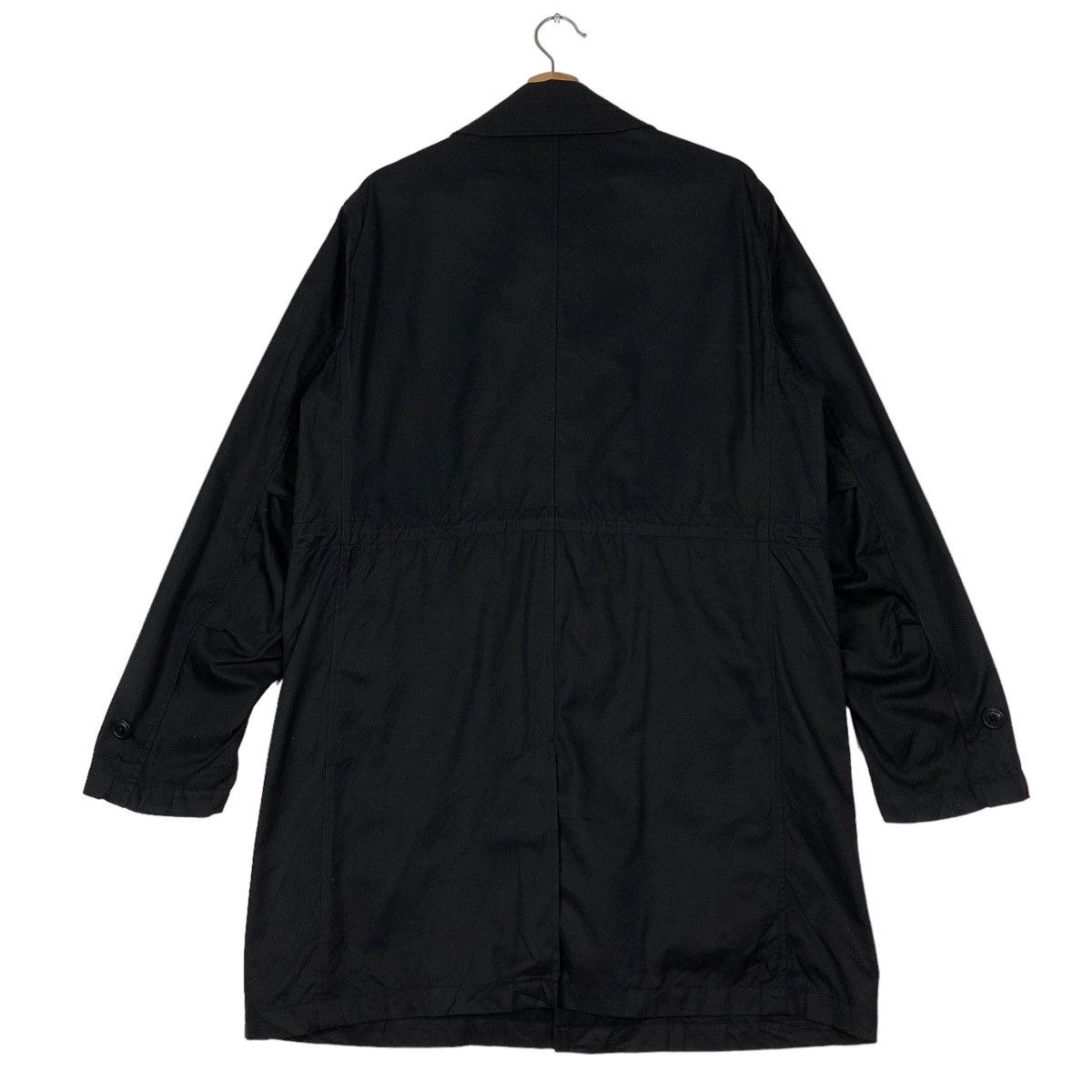 Issey Miyake 🔥Rich Black - Fly Coats Long Jacket Journal Standard Japan Size US M / EU 48-50 / 2 - 8 Thumbnail