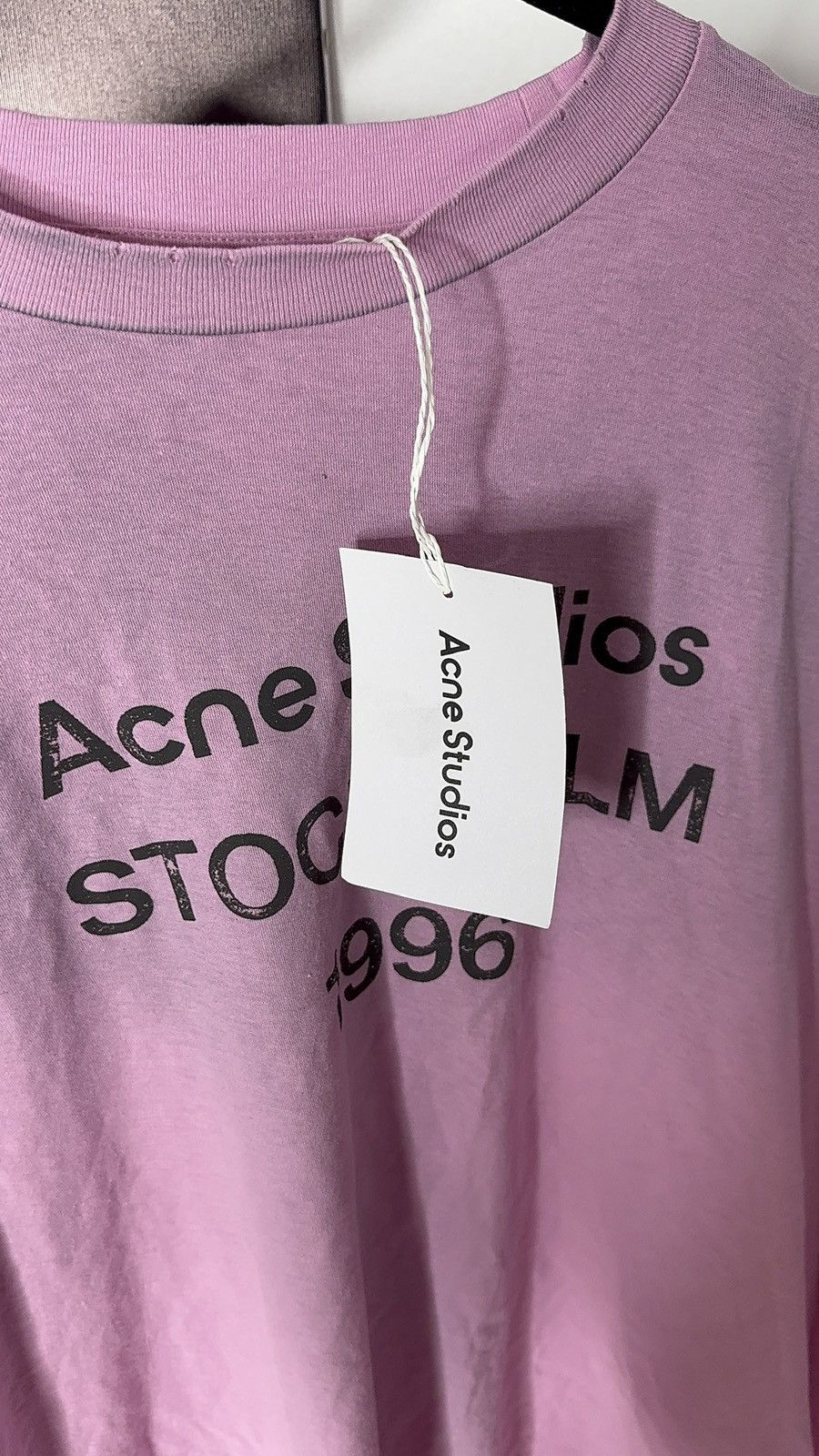 Acne Studios ✅ Acne Studios Stockholm 1996 Pink Longsleeve Size XS / US 0-2 / IT 36-38 - 3 Thumbnail