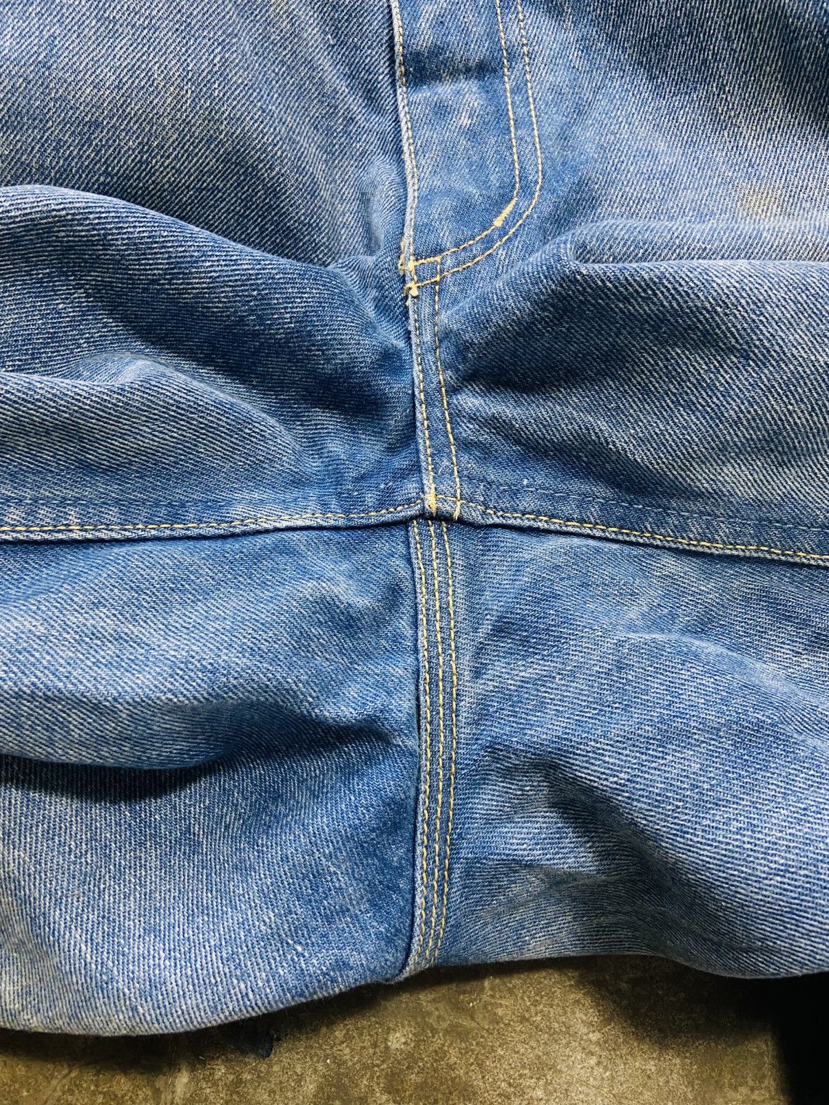 Jean Vintage Blue Way Jeans (Zip Talon) Size US 31 - 16 Thumbnail