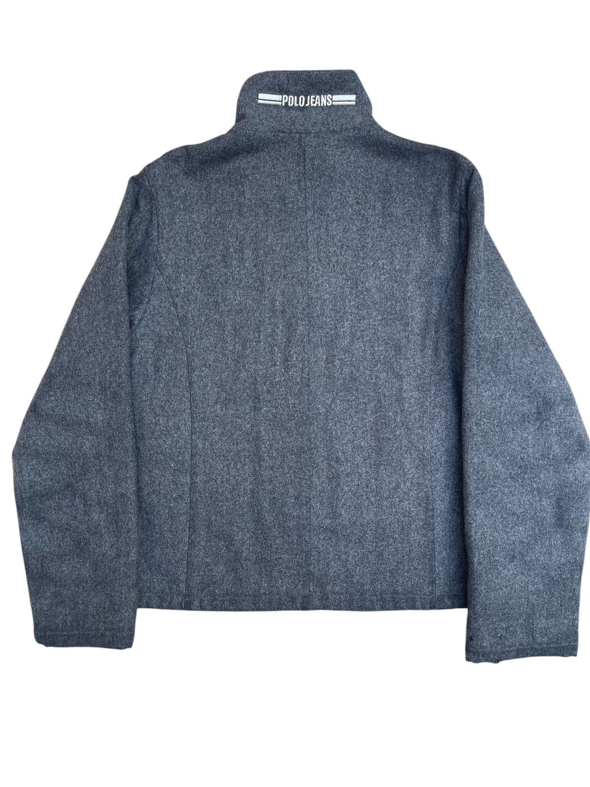 Polo Ralph Lauren × Vintage Polo RL Jeans Co. Quilted Wool Jacket Puffer Lining Size US L / EU 52-54 / 3 - 2 Thumbnail