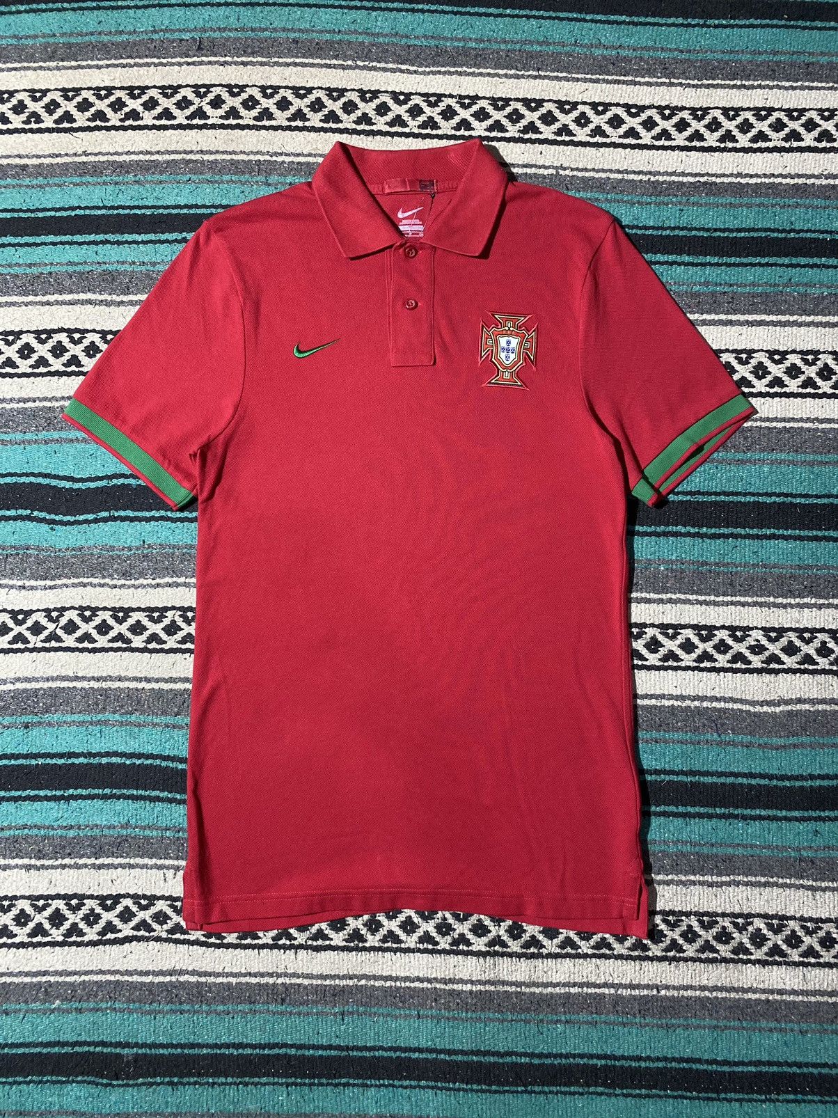 Nike Nike Portugal Poloshirt Size US S / EU 44-46 / 1 - 1 Thumbnail