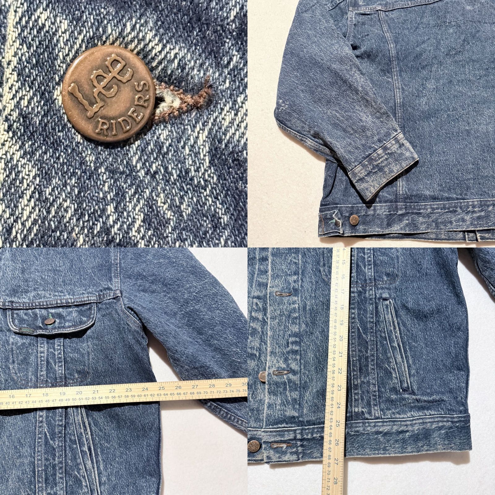 Lee VINTAGE Lee Jackets Trucker Jacket Men Blue XS? No, size L. Size US L / EU 52-54 / 3 - 9 Thumbnail