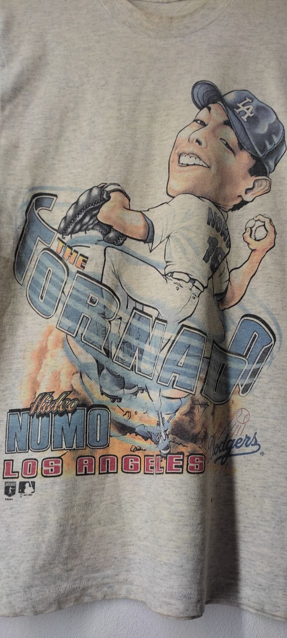 MLB VINTAGE MLB 1995 HIDEO NOMO BASEBALL TEE Size US M / EU 48-50 / 2 - 9 Thumbnail