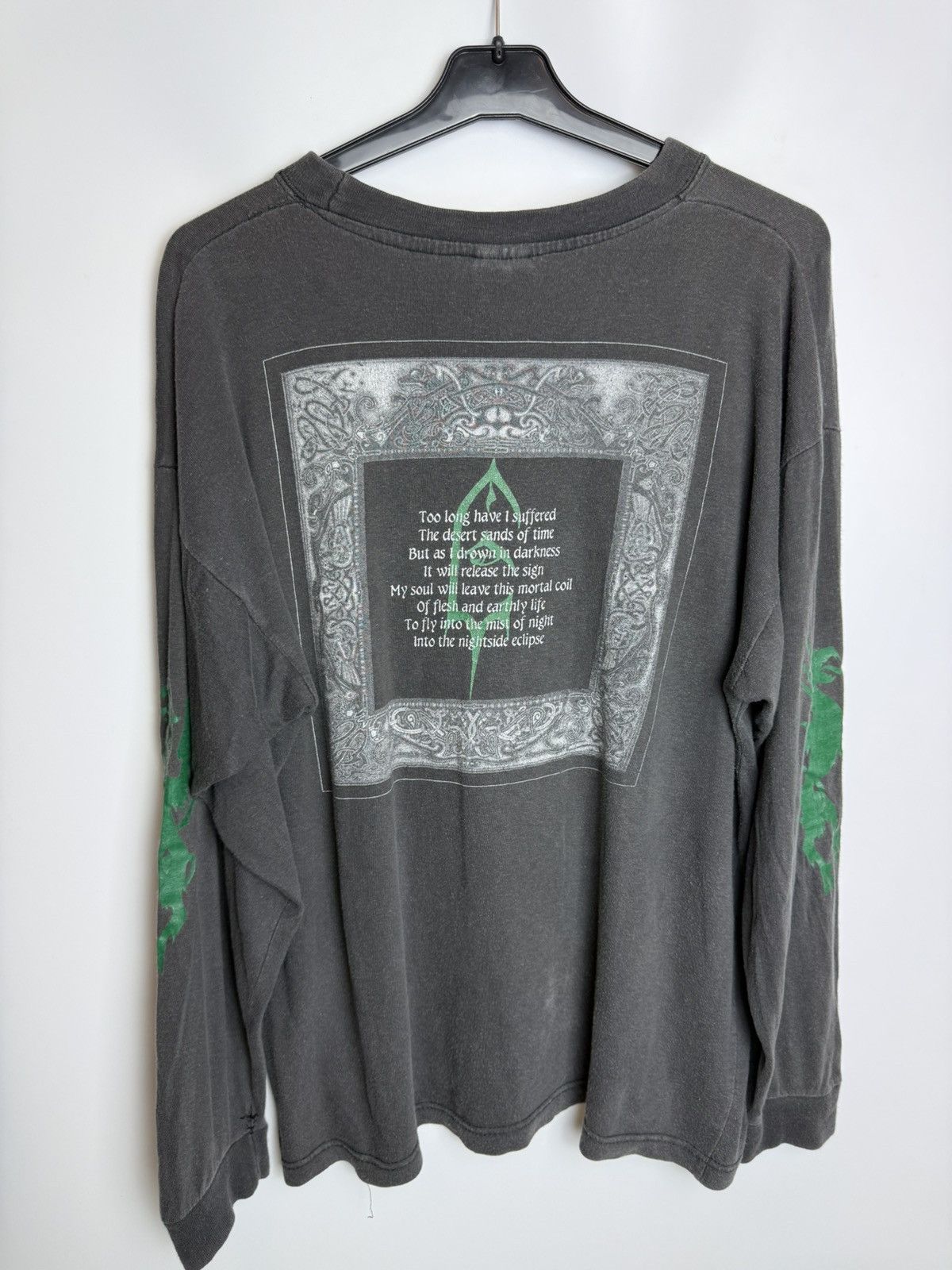 Band Tees Emperor green dragon marduk burzum mayhem black metal Size US L / EU 52-54 / 3 - 2 Thumbnail