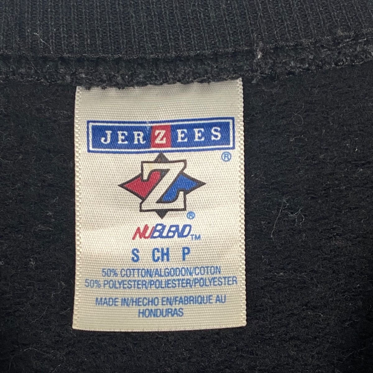 Other Vintage Jerzees Big Logo Printed Crewneck Sweatshirt Black Size US M / EU 48-50 / 2 - 6 Thumbnail