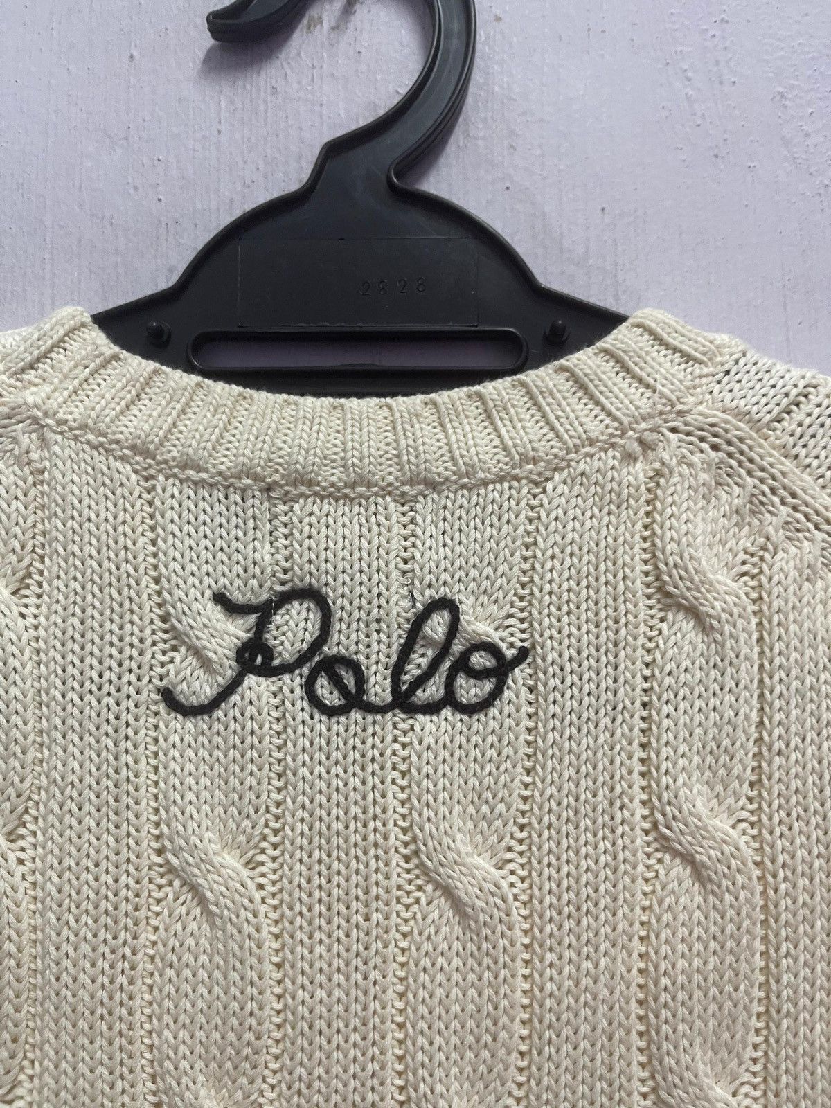 Polo Ralph Lauren Polo Ralph Lauren RL Cable Knitwear Size US S / EU 44-46 / 1 - 5 Thumbnail