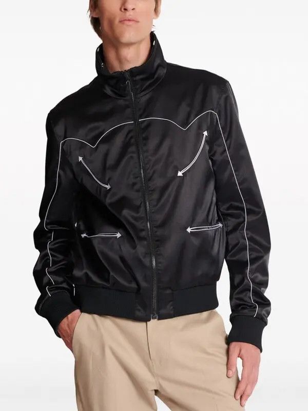 Balmain o1y0426 Turtleneck Jacket in Black Size US M / EU 48-50 / 2 - 2 Thumbnail