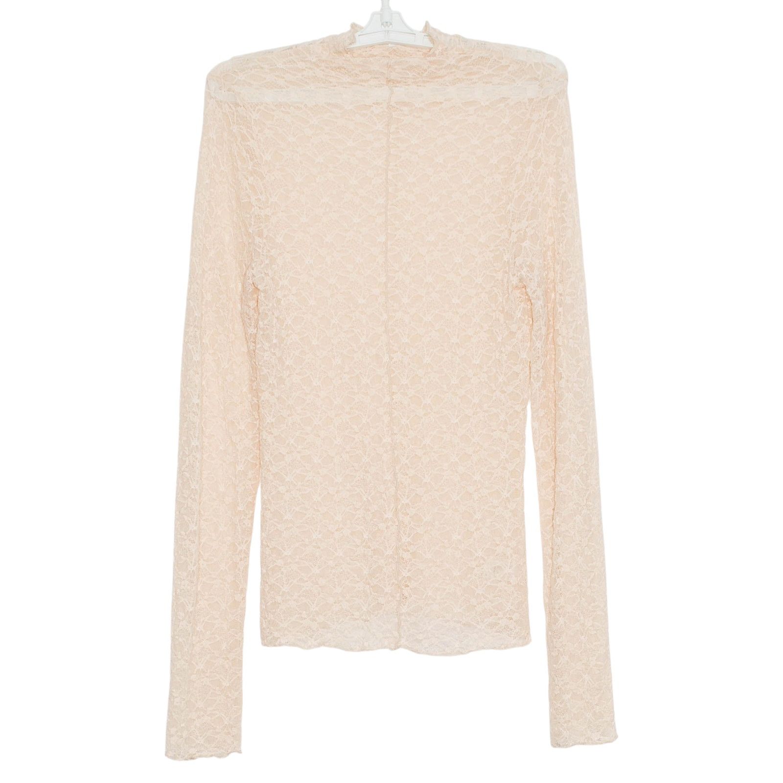 Other Anniewear Lace Top Mock Neck Sheer Long Sleeve Fairycore S Size S / US 4 / IT 40 - 1 Thumbnail