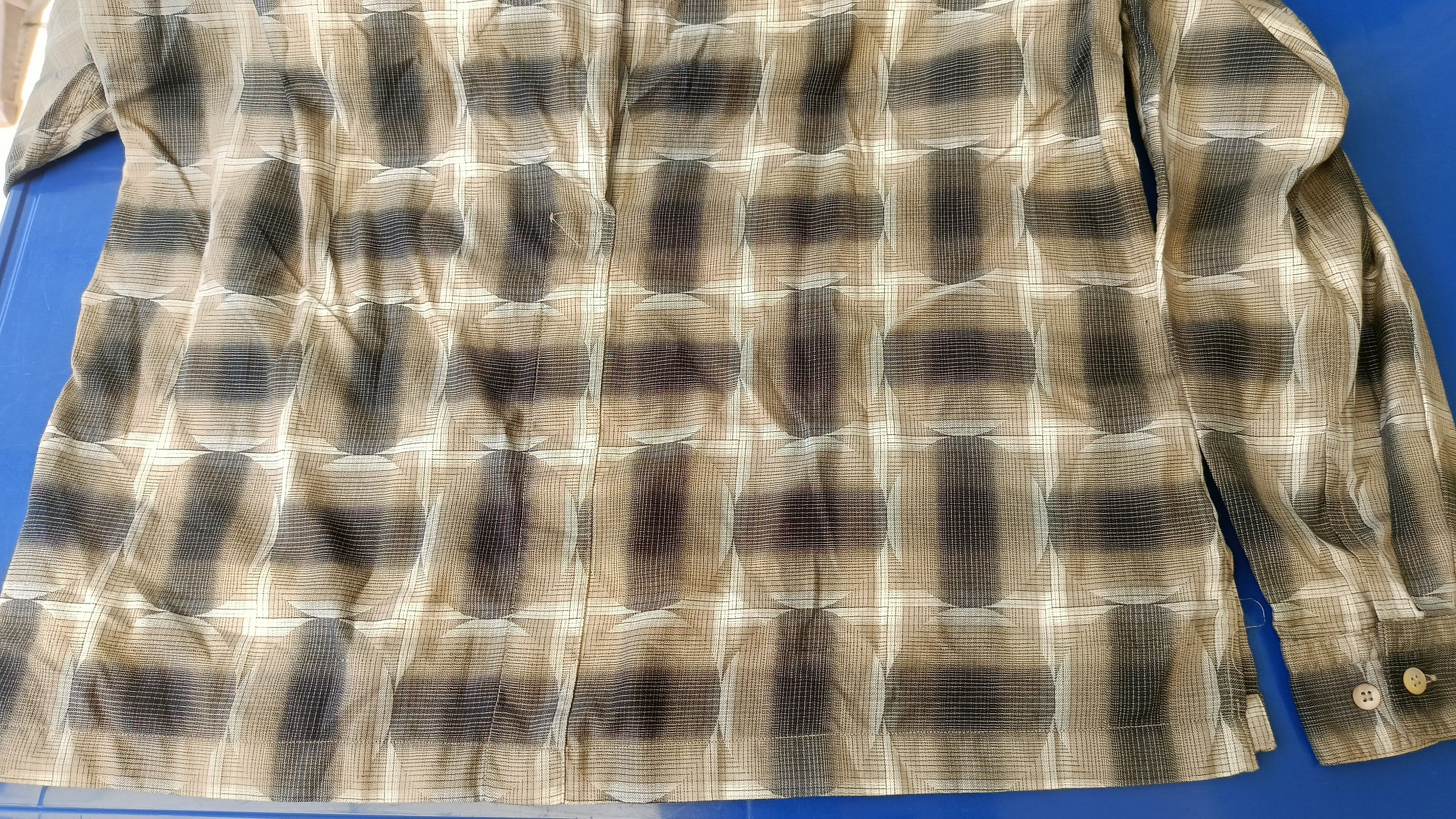 Issey Miyake Issey Miyake IM studio Japan geometric mandarin shirt VTG Size US M / EU 48-50 / 2 - 20 Thumbnail