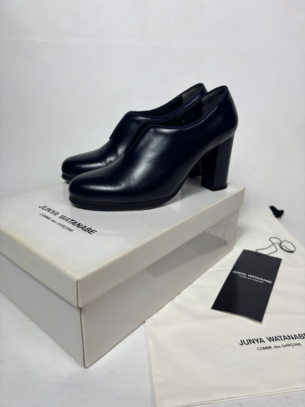 Junya Watanabe Junya Watanabe Comme Des Garçons Cowhide Heels Mainline Archive Size US 7 / IT 37 - 3 Thumbnail