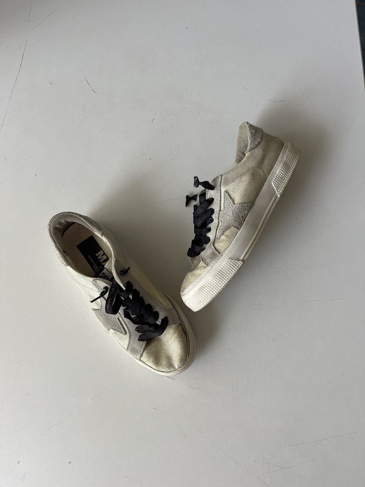 Designer × Golden Goose Golden Goose May leather suede sneakers Size US 6 / IT 36 - 2 Thumbnail
